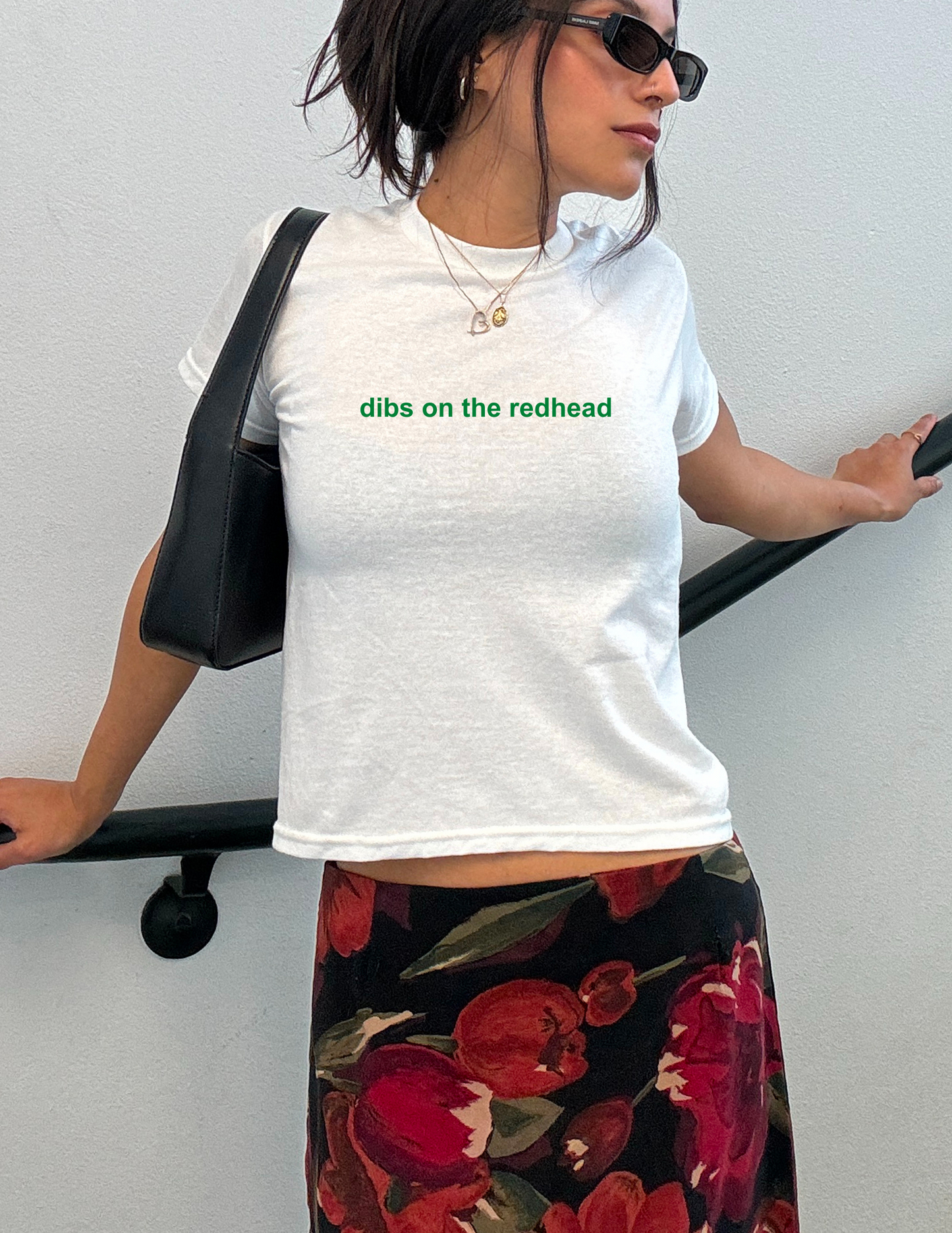 Embroidered WHITE - Irish Saint Patrick's Day Baby Tee, Long Crop Tops - Pick Your Design