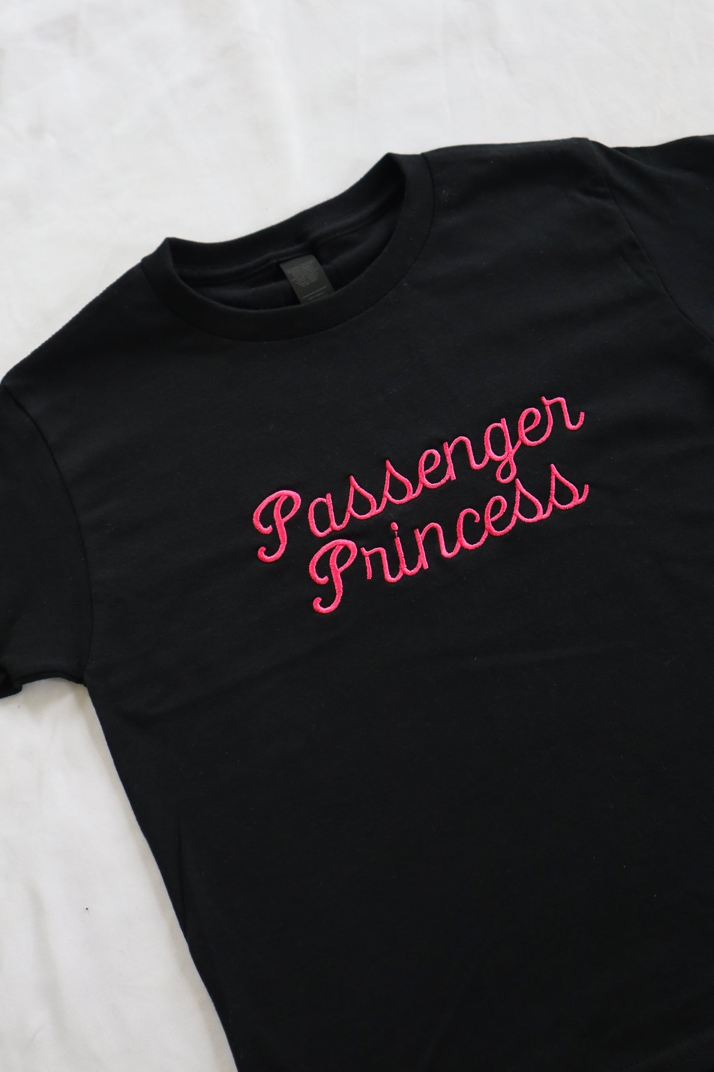 Embroidered Passenger Princess Baby Tee