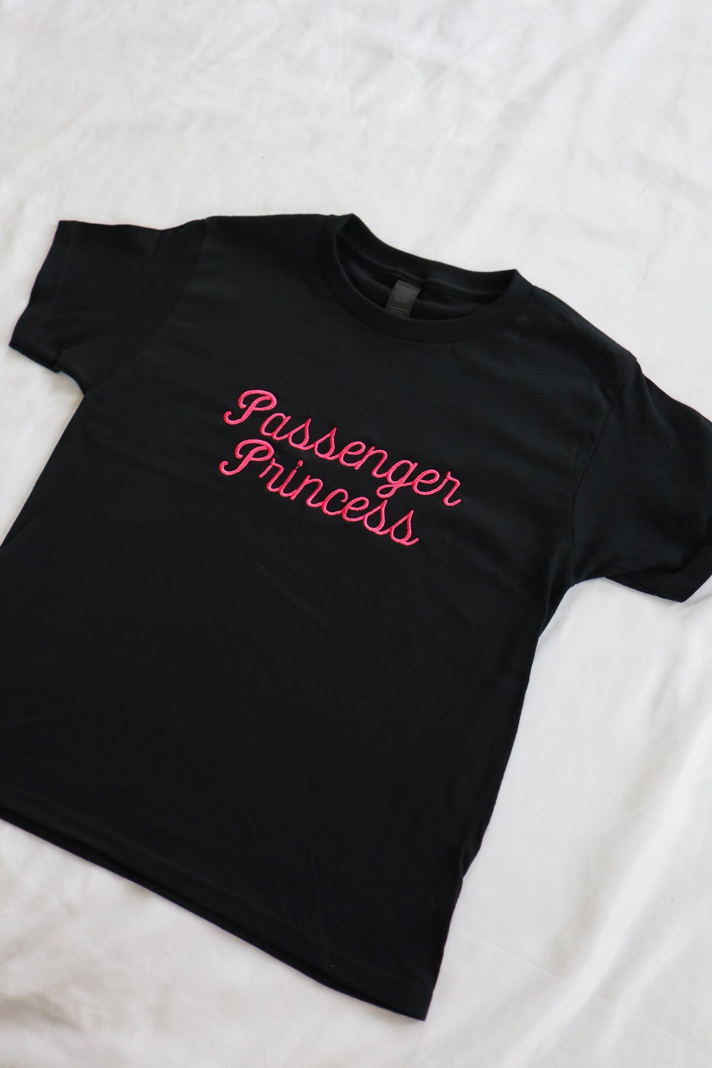 Embroidered Passenger Princess Baby Tee