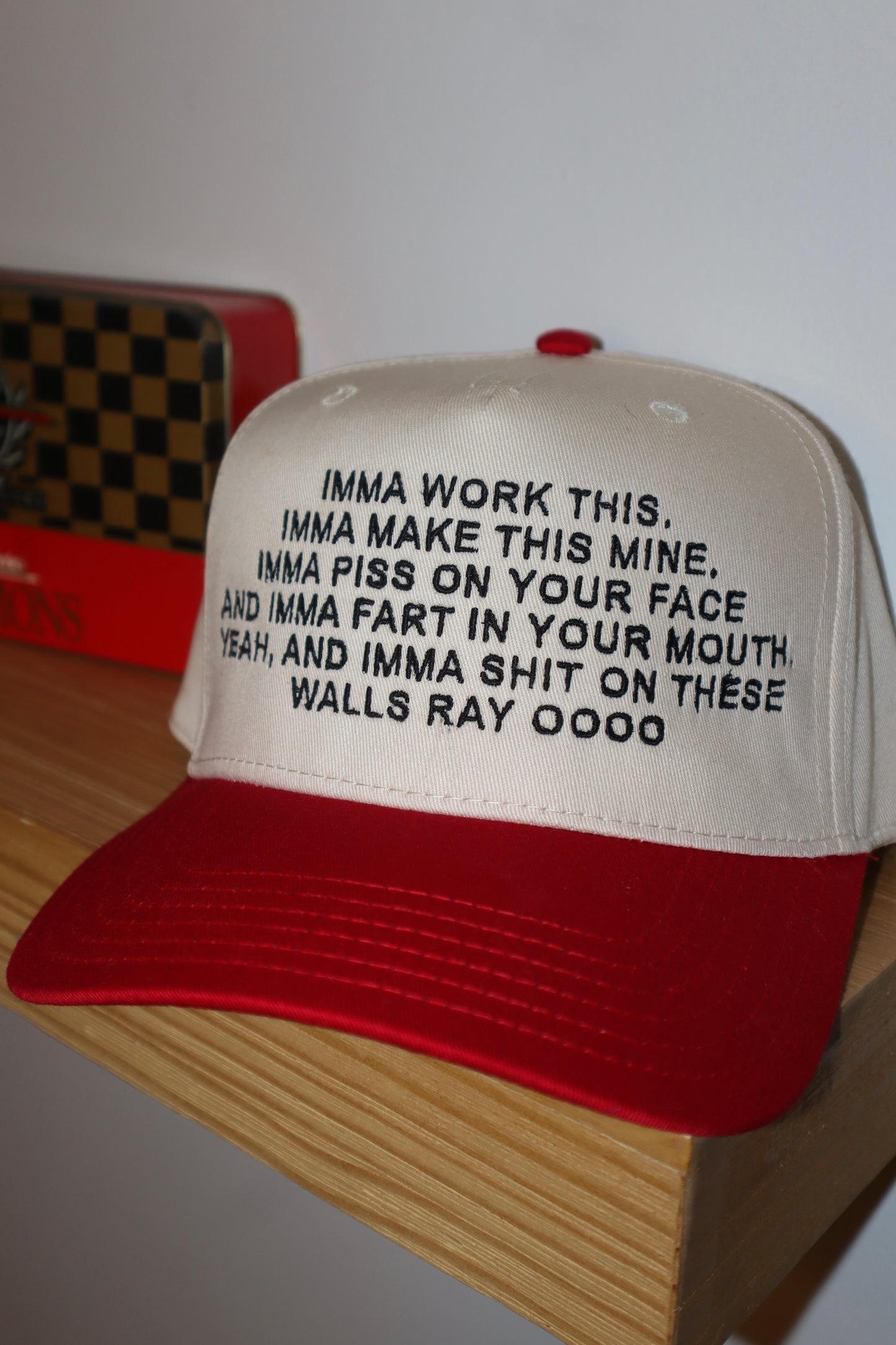 Embroidered Imma Work This, Unisex, One Size Fits Most, Snapback Baseball Cap