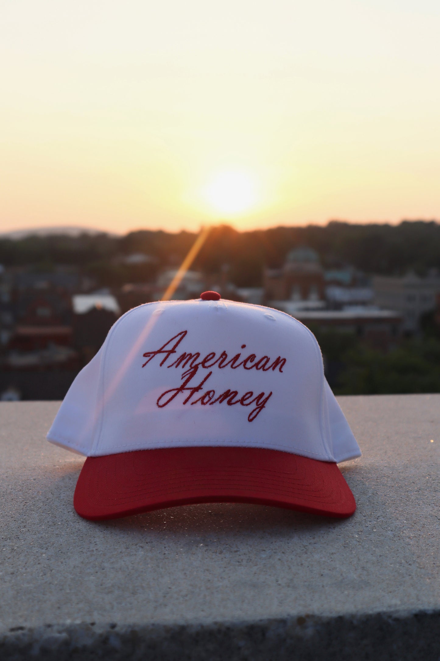 Embroidered 'American Honey' Hat, Unisex, Adult