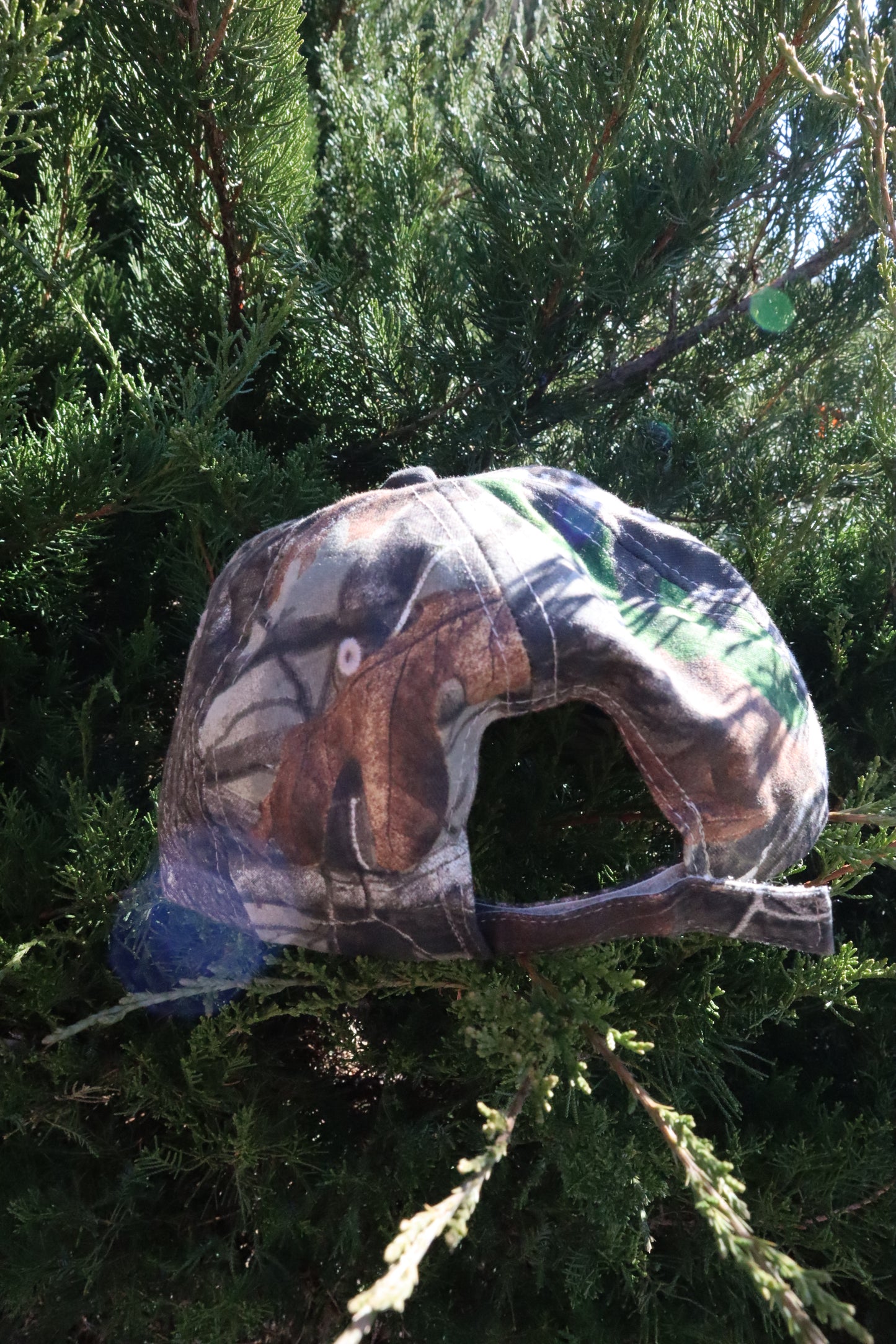 Embroidered 'crashout' Camo Hat, Unisex, OSFM, Adult