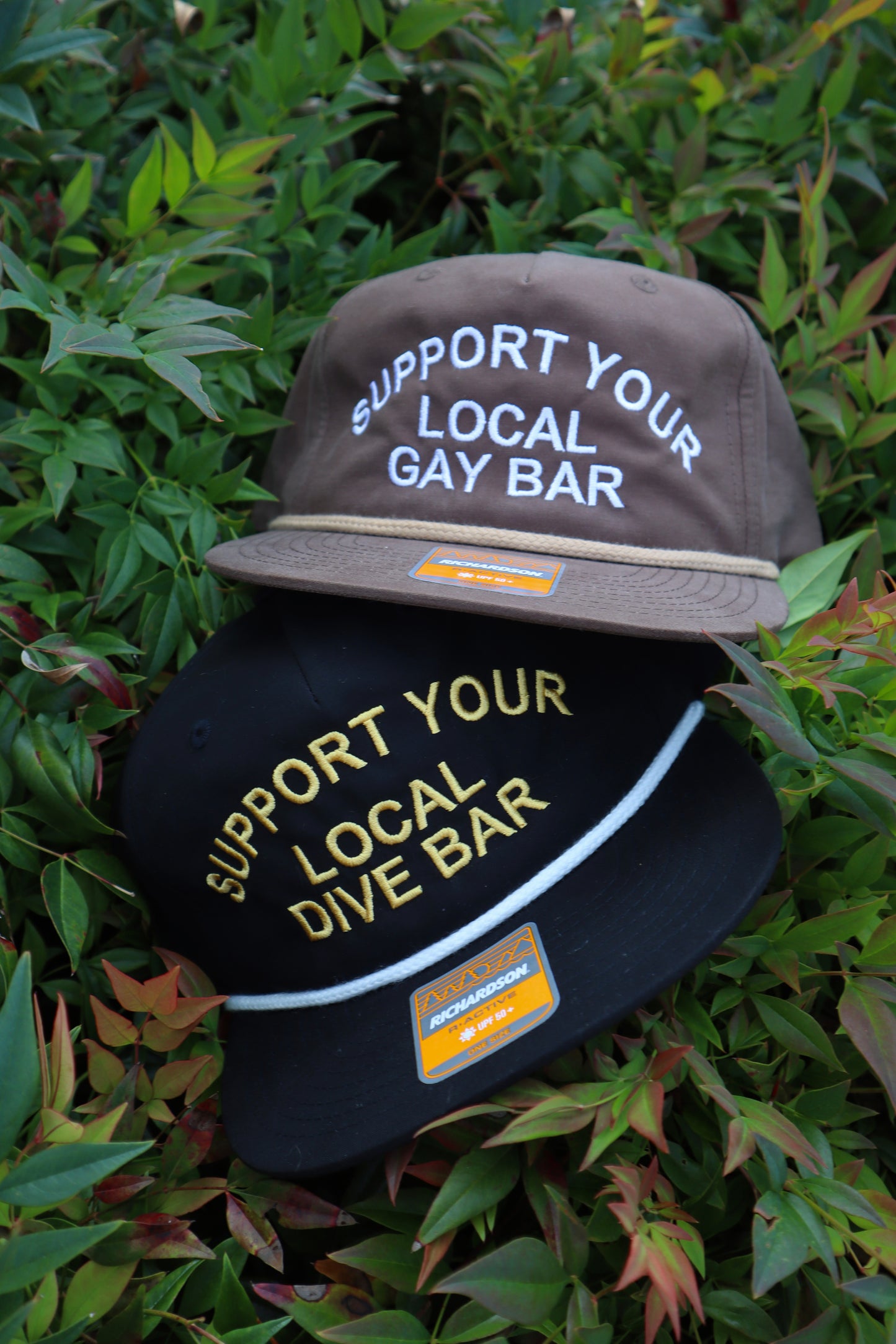 Support Your Local Gay Bar Umpqua Gramps Cap, Unisex, Adult, Snapback