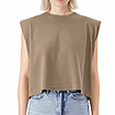 Cropped Muscle Tee Tank Top, Cropped, Boxy Fit, Unisex, Adult