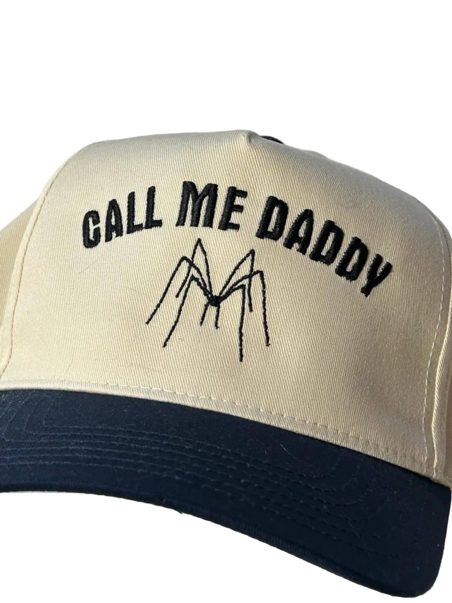 Embroidered Call Me Daddy - Daddy Long Leg Spider Hat, Unisex, Adult