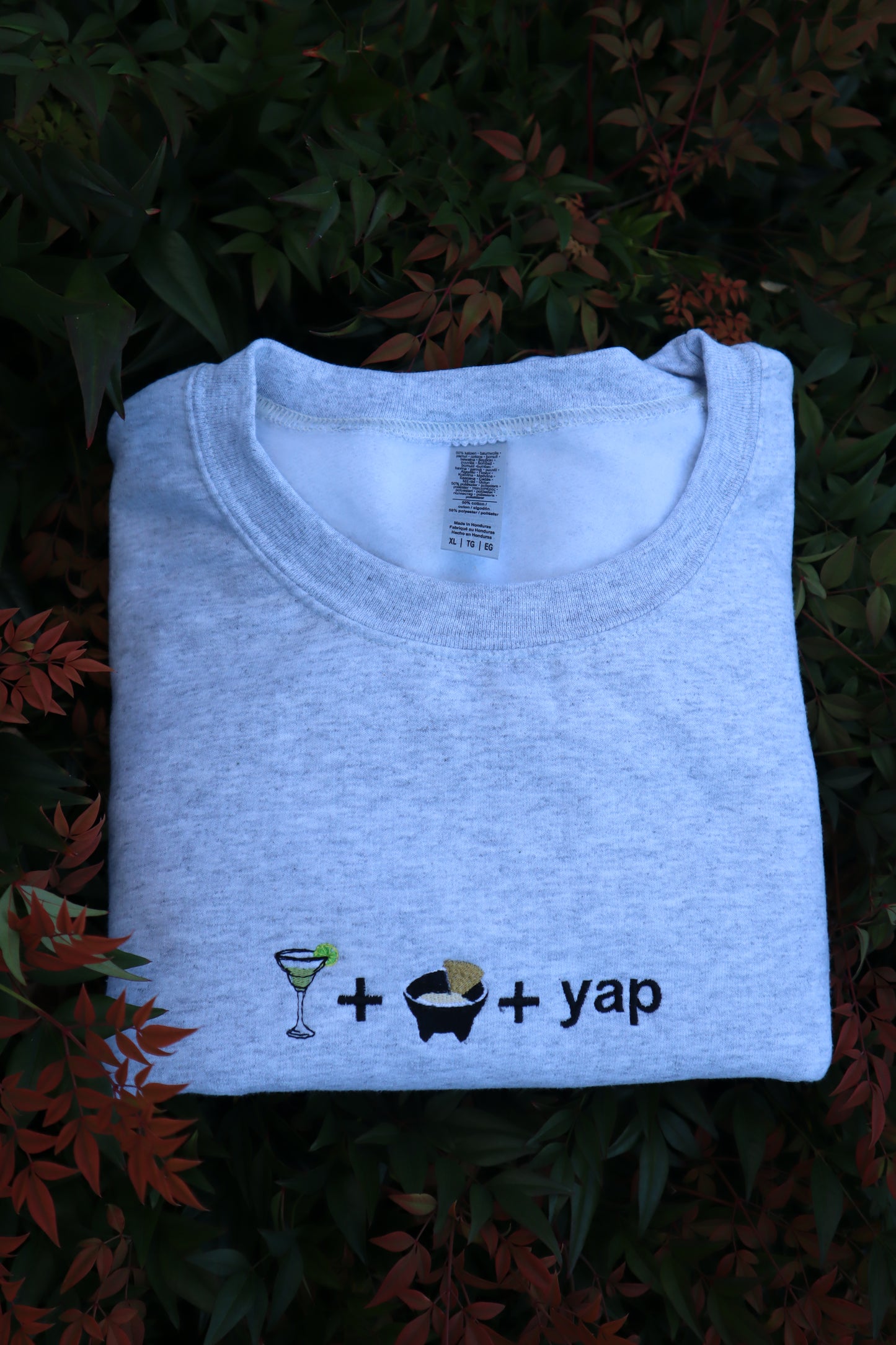 Embroidered 'This and Yap' Hoodie or Crew Neck, Long Sleeve, Classic fit, Unisex, Adult