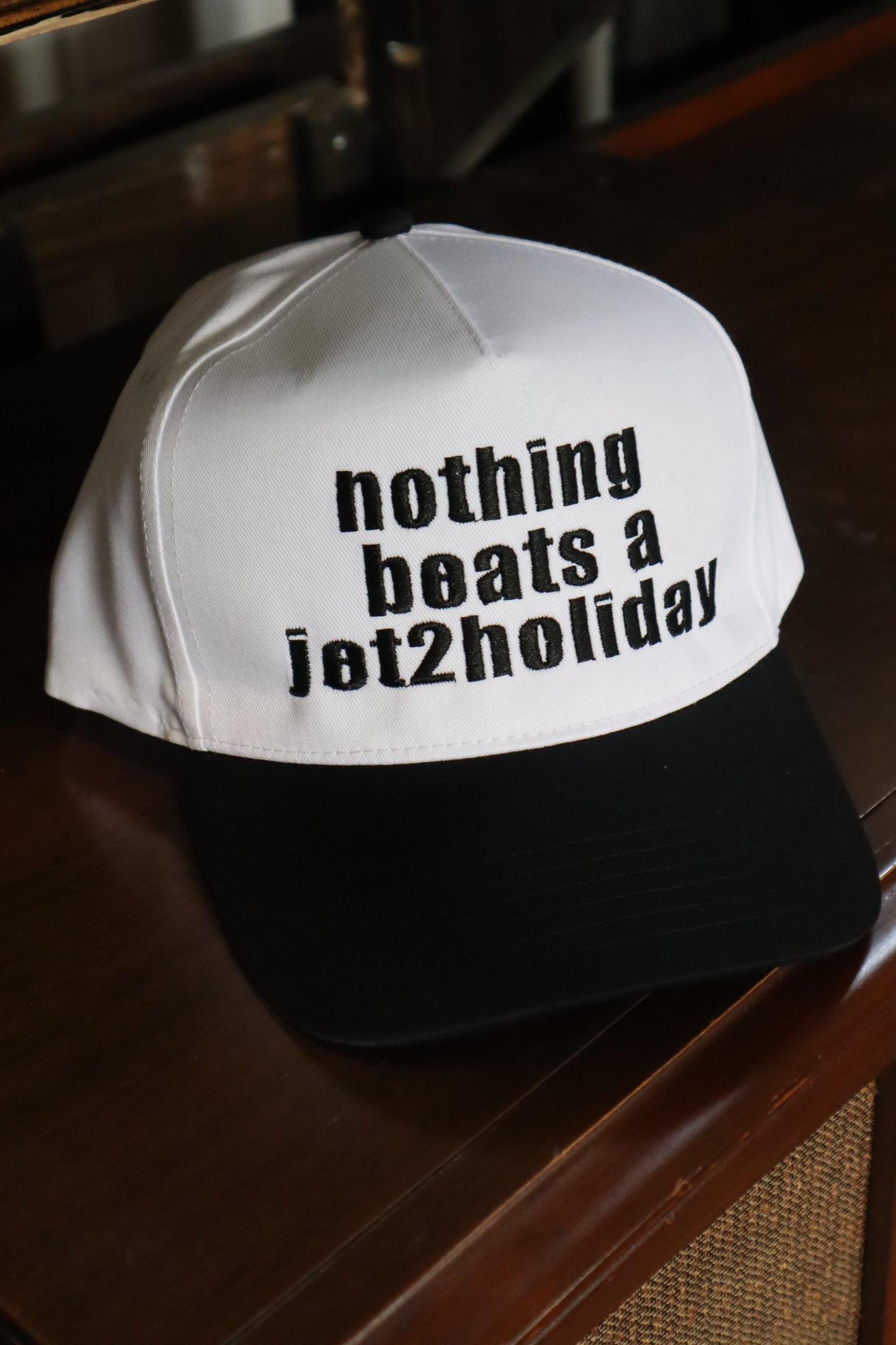 Embroidered 'Nothing Beats a 2Holiday' Hat, Unisex, Adult