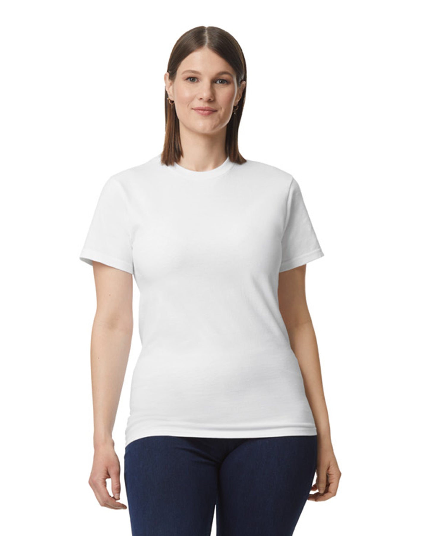 Embroidered 'Unemployed & Beautiful' T-Shirt, Short Sleeve, Classic fit, Unisex, Adult