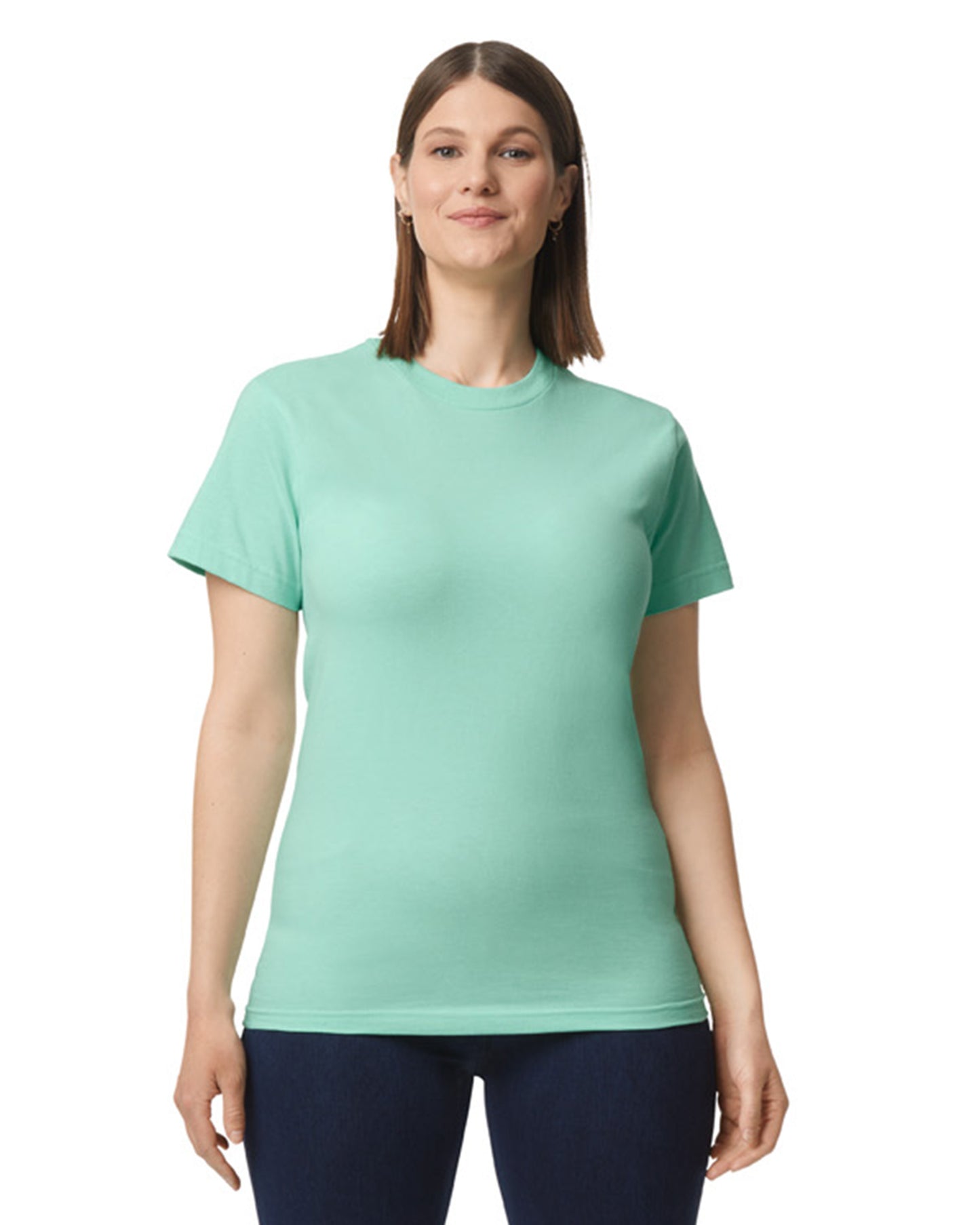 Embroidered 'Unemployed & Beautiful' T-Shirt, Short Sleeve, Classic fit, Unisex, Adult