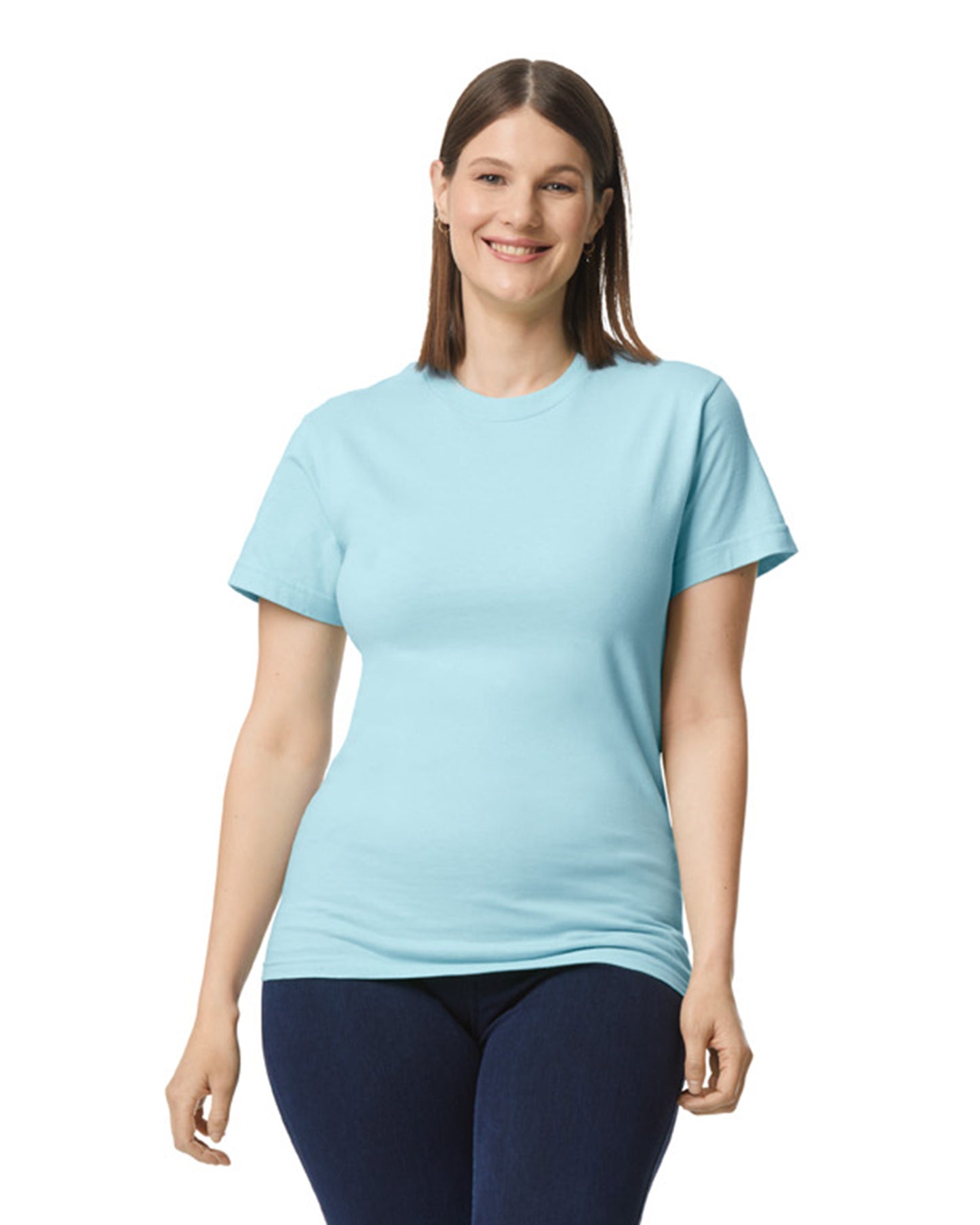 Embroidered 'Unemployed & Beautiful' T-Shirt, Short Sleeve, Classic fit, Unisex, Adult