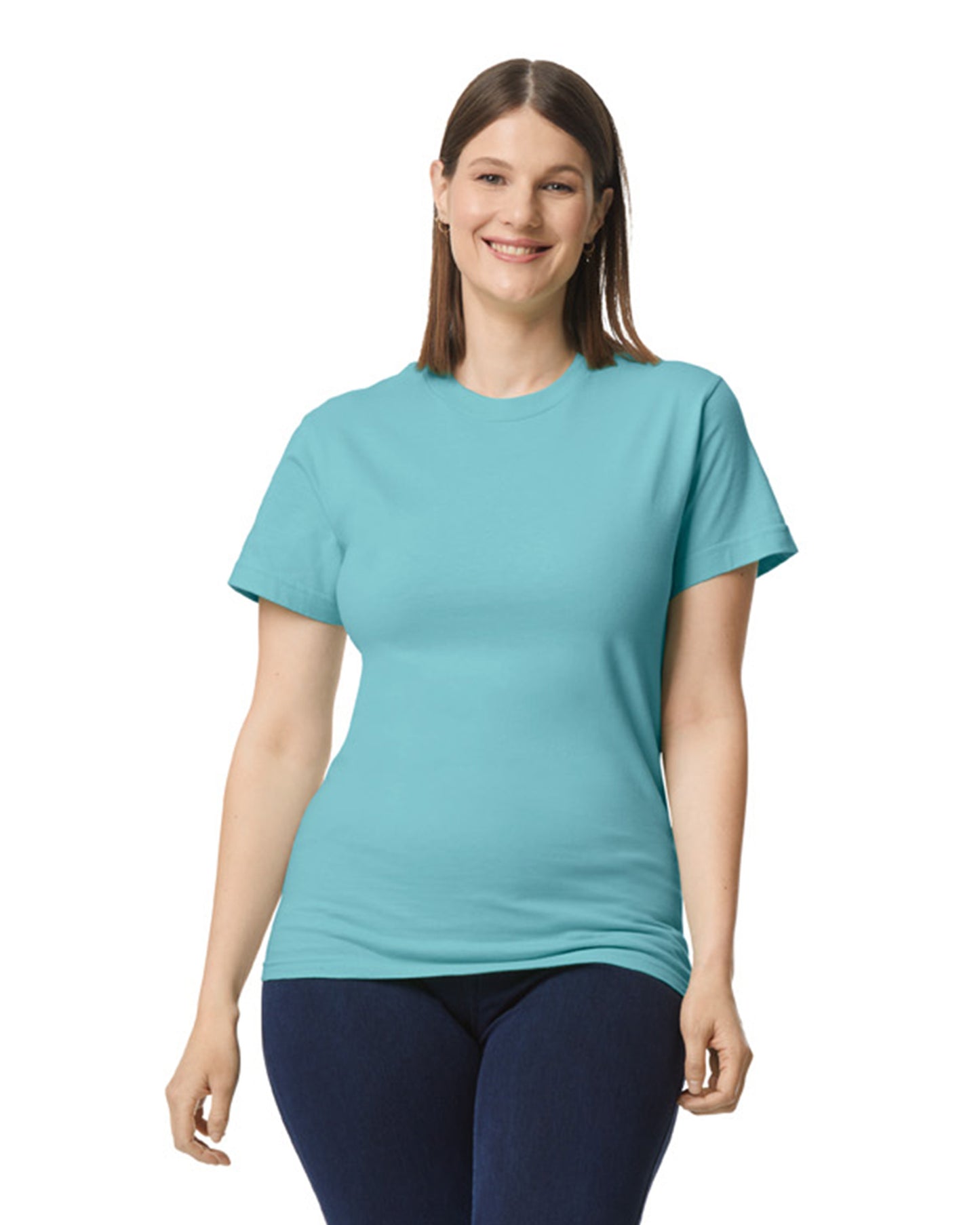 Embroidered 'Unemployed & Beautiful' T-Shirt, Short Sleeve, Classic fit, Unisex, Adult