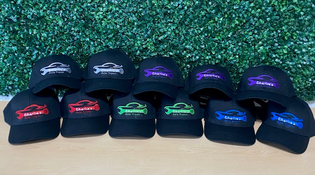 Embroidered or Blank Hats for Family Events, Teams, Business logos or Photo Upload For Custom Designs.