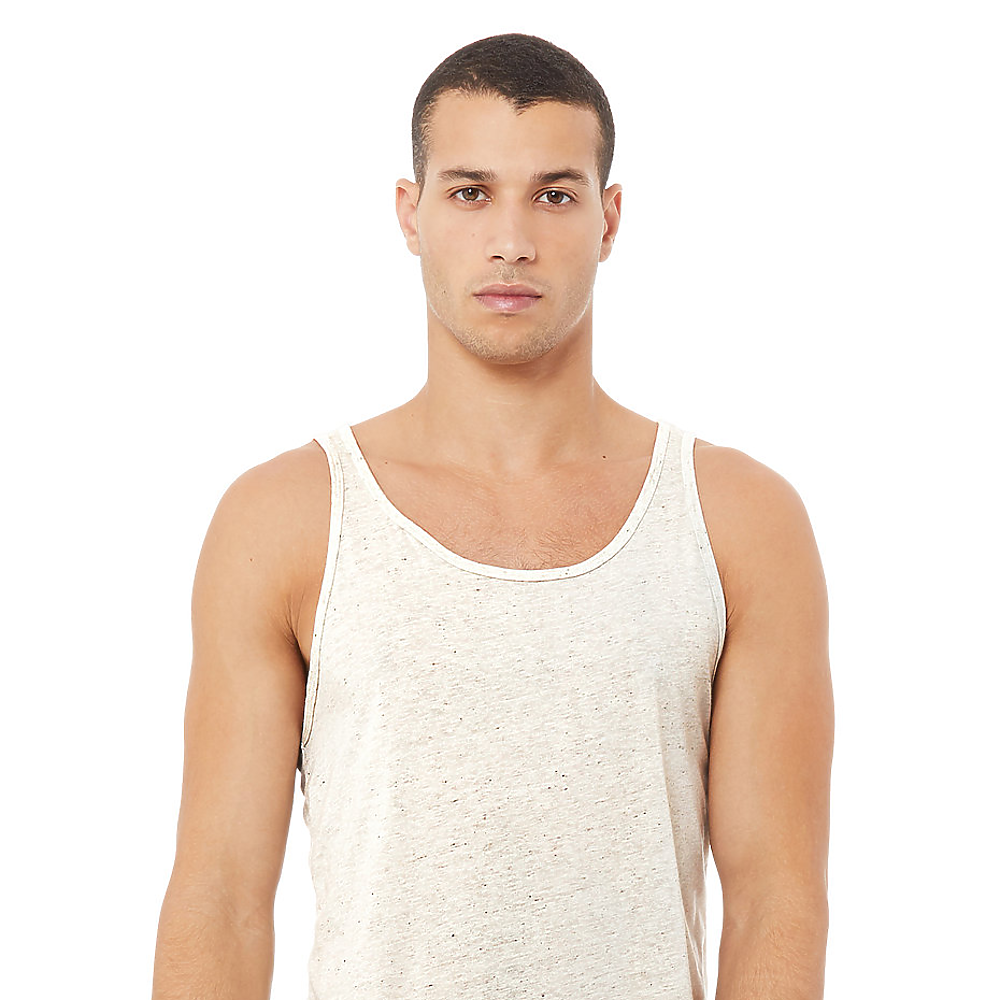 Tank Top Triblend Unisex 3.8 Ounce. Embroidery Custom Request.