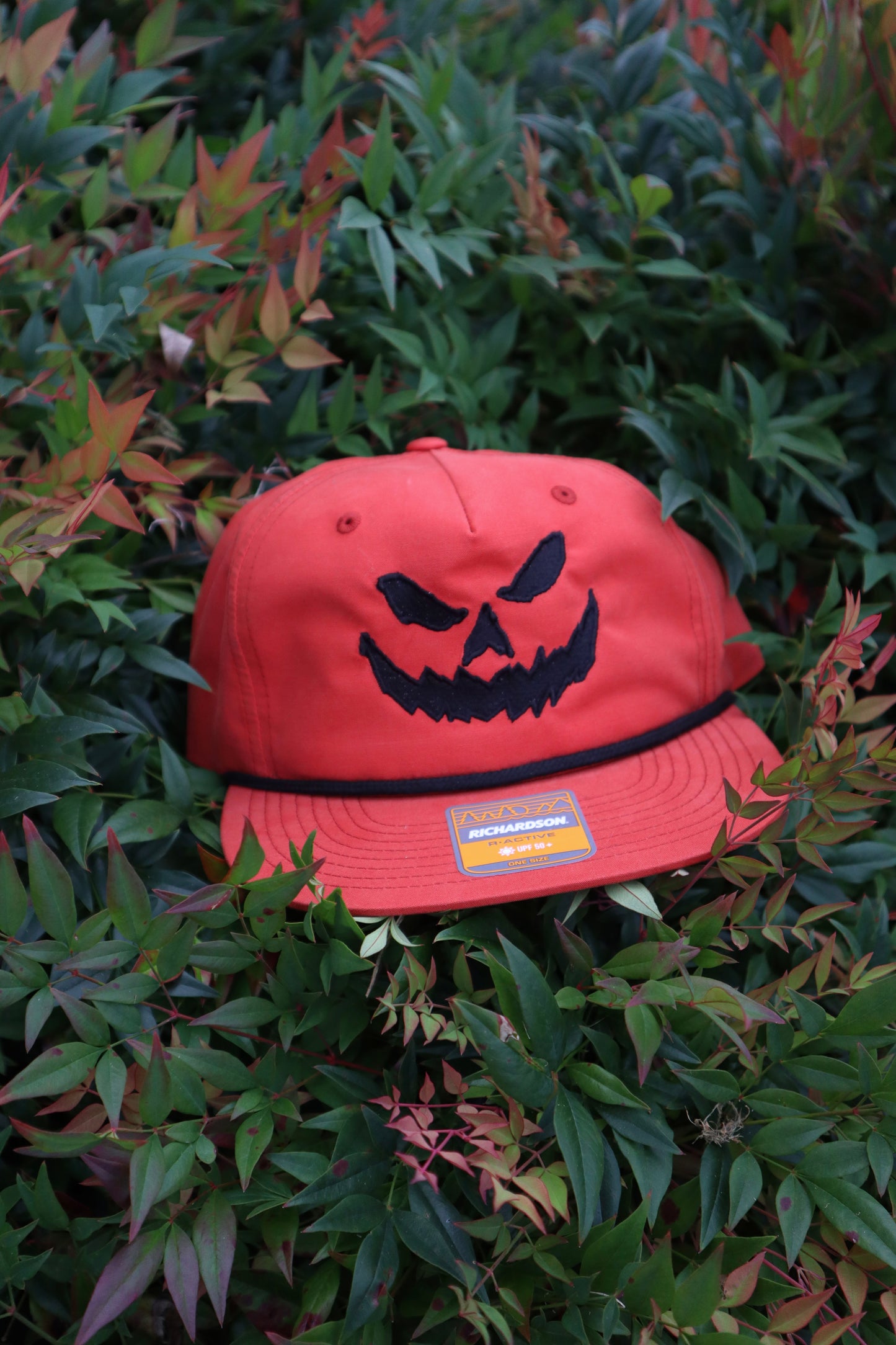 Pumpkin Face Umpqua Gramps Cap, Unisex, Adult, Snapback Hat