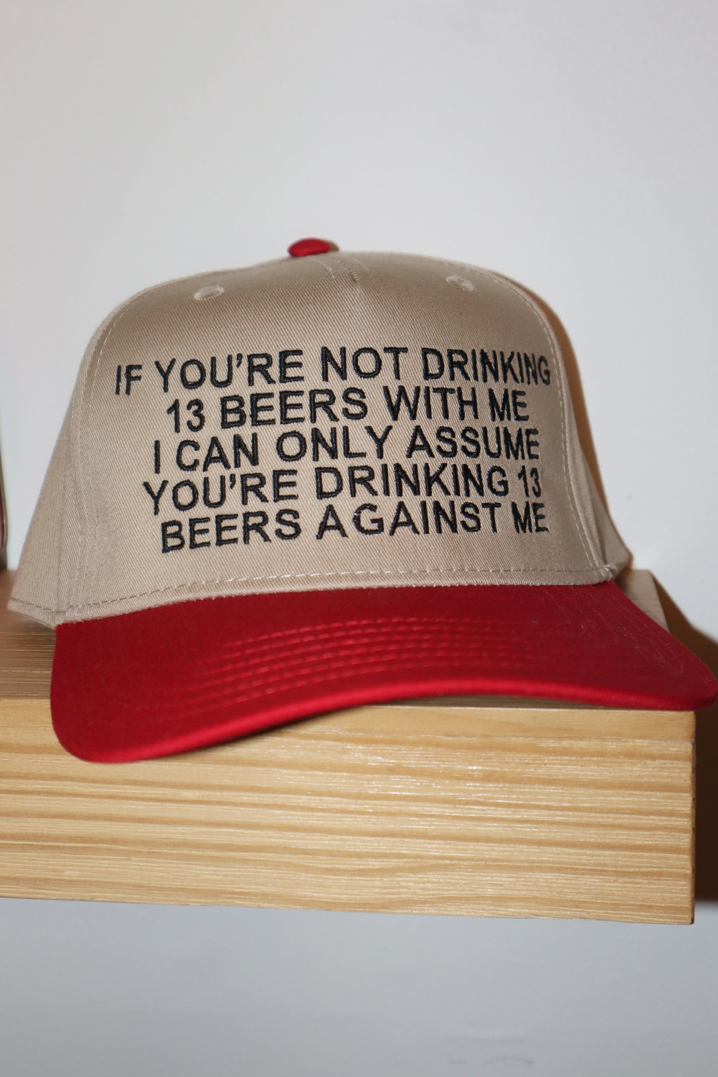 Embroidered If you’re not drinking with me, Unisex, One Size Fits Most, Snapback Baseball Cap