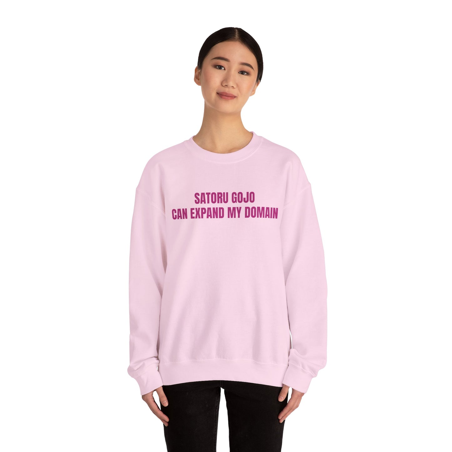 Printed Funny JJK Satoru Gojo Adult Unisex Sweatshirt