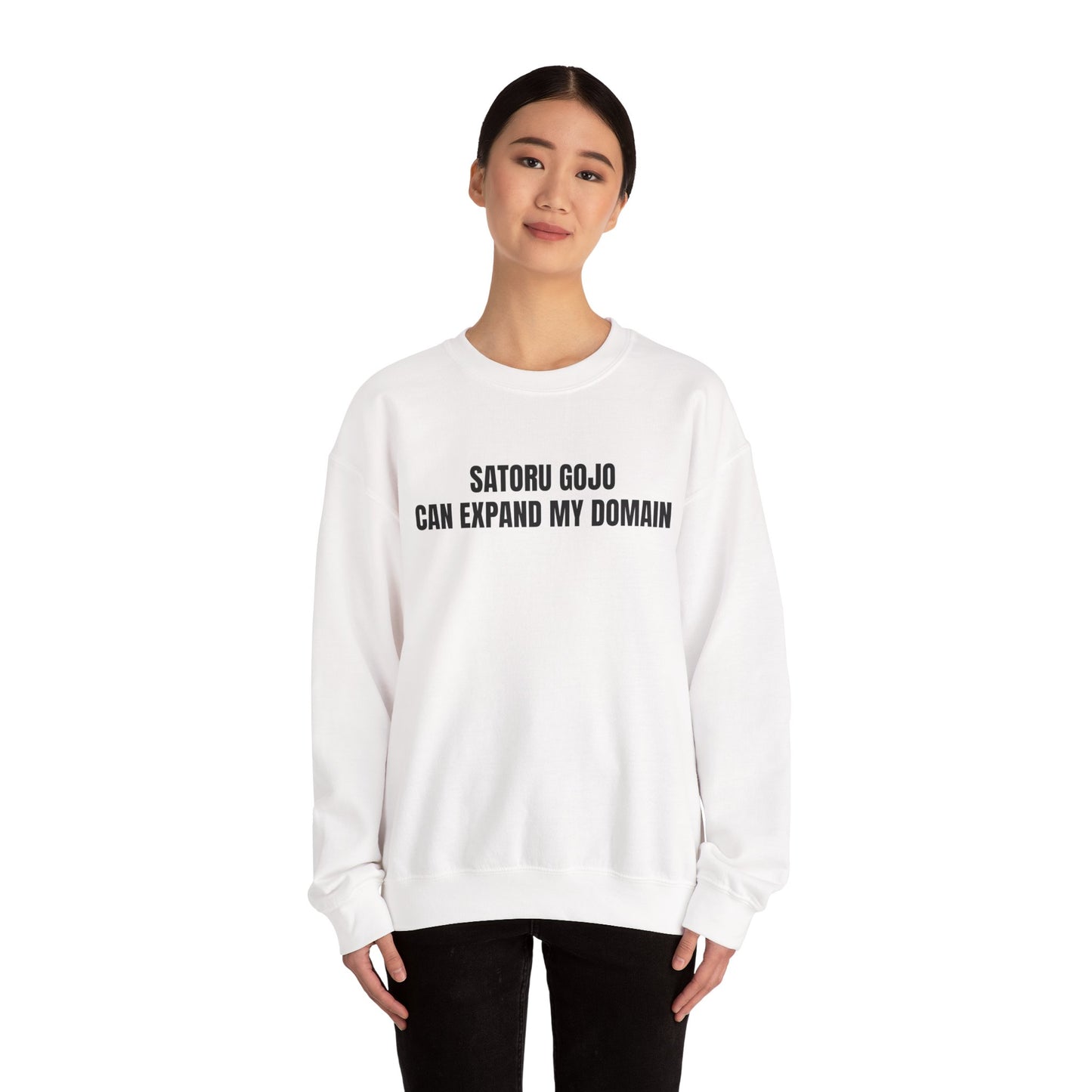 Printed Funny JJK Satoru Gojo Adult Unisex Sweatshirt