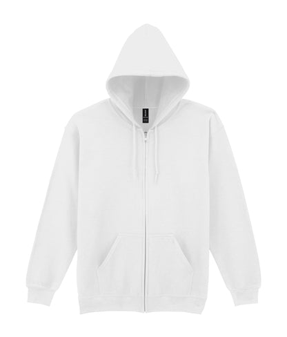 Embroidered Dear person behind me, You are enough, Full Zipper Hooded Sweatshirt, Long Sleeve, Classic fit, Unisex, Adult
