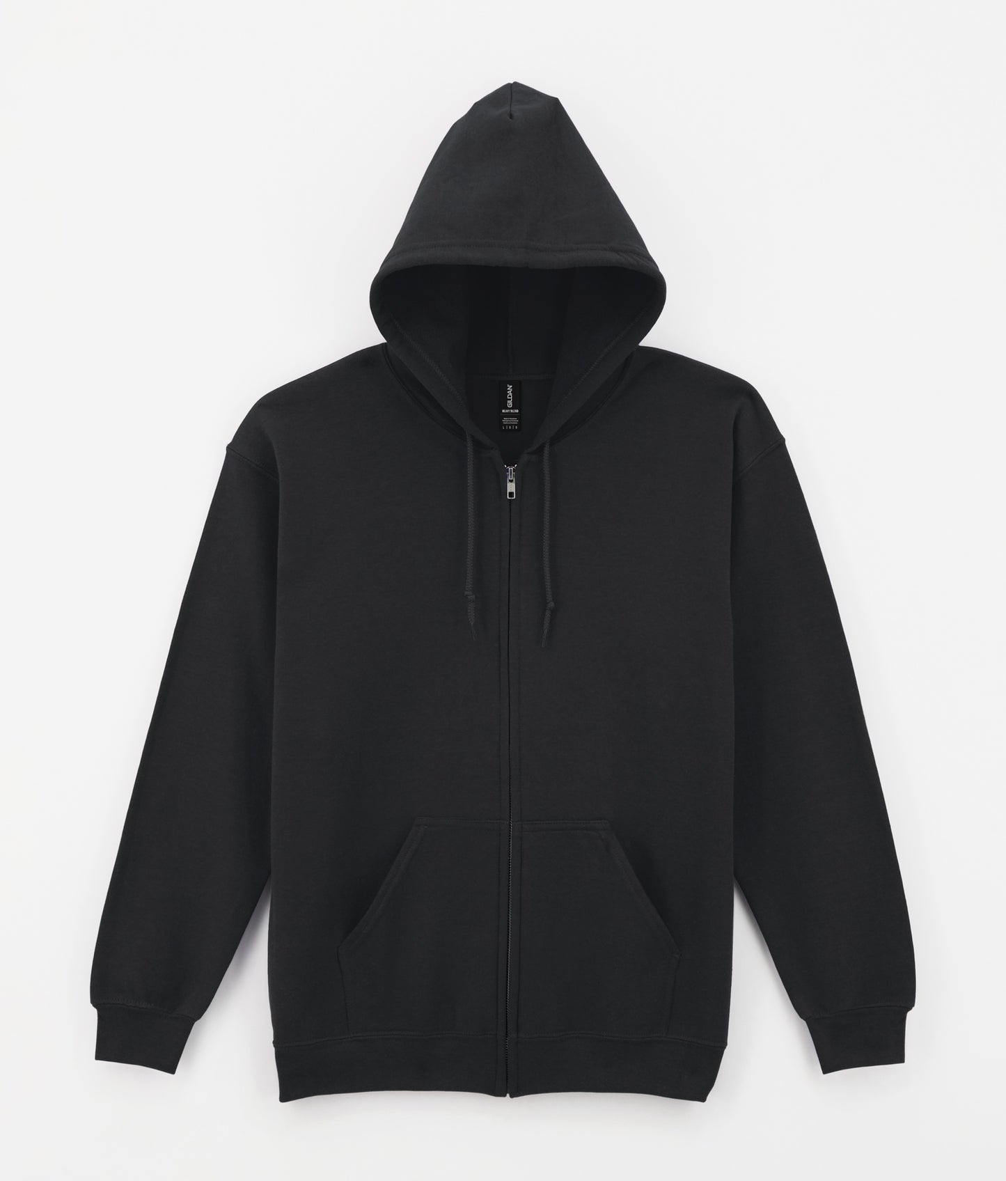 Embroidered Dear person behind me, You are enough, Full Zipper Hooded Sweatshirt, Long Sleeve, Classic fit, Unisex, Adult