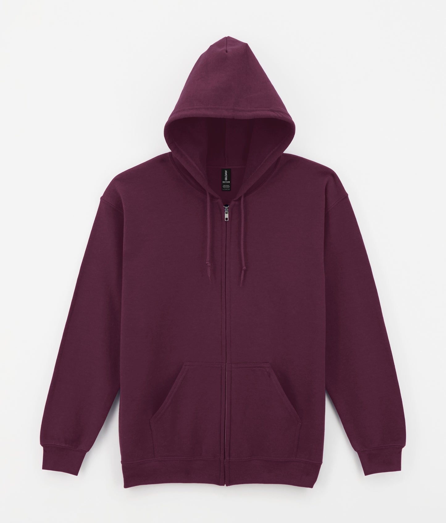 Embroidered Dear person behind me, You are enough, Full Zipper Hooded Sweatshirt, Long Sleeve, Classic fit, Unisex, Adult