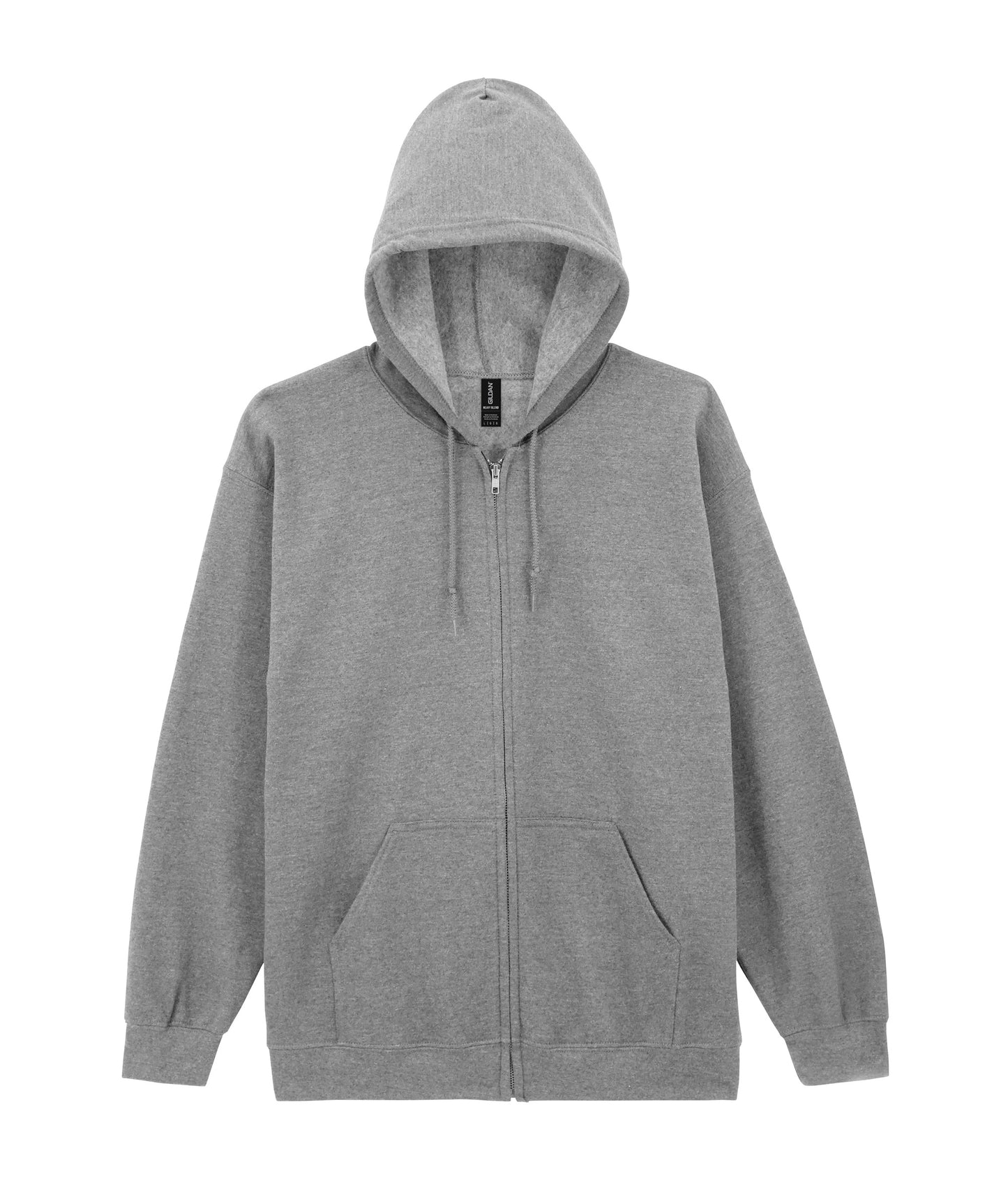 Embroidered Dear person behind me, You are enough, Full Zipper Hooded Sweatshirt, Long Sleeve, Classic fit, Unisex, Adult