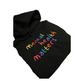 Embroidered 'Mental Health Matters Rainbow or One Color' Hoodie or Crew Neck, Long Sleeve, Classic fit, Unisex, Adult