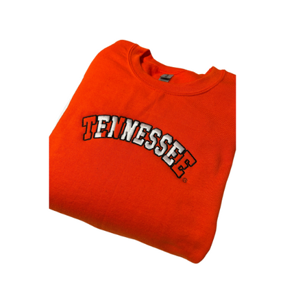 Embroidered 'Tennessee' Hoodie, Crew Neck Long Sleeve, Classic fit, Unisex, Adult