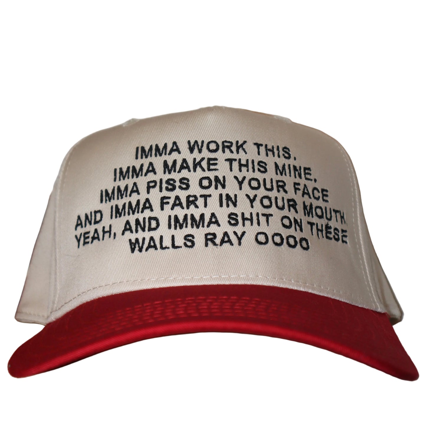 Embroidered Imma Work This, Unisex, One Size Fits Most, Snapback Baseball Cap
