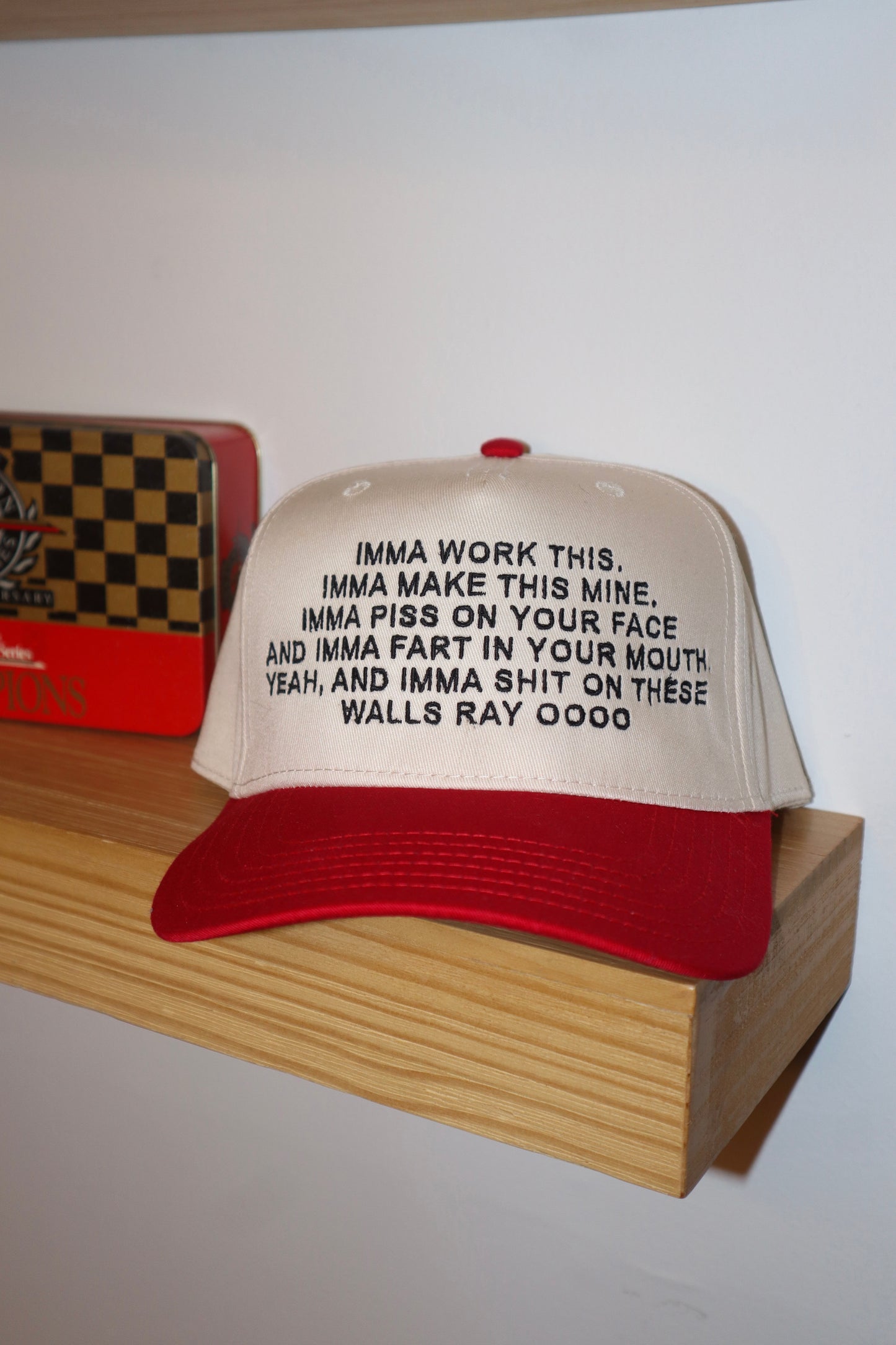 Embroidered Imma Work This, Unisex, One Size Fits Most, Snapback Baseball Cap