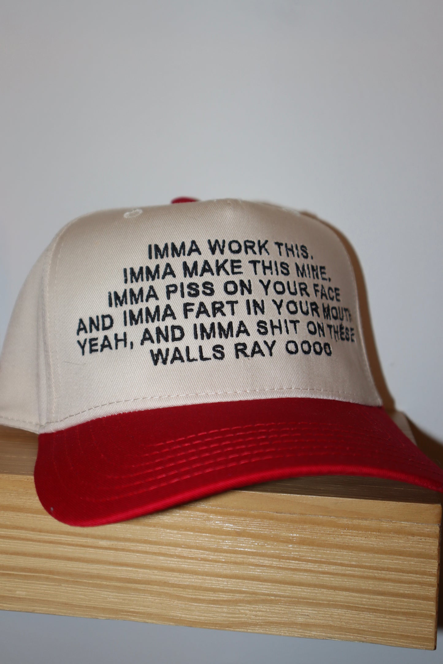 Embroidered Imma Work This, Unisex, One Size Fits Most, Snapback Baseball Cap