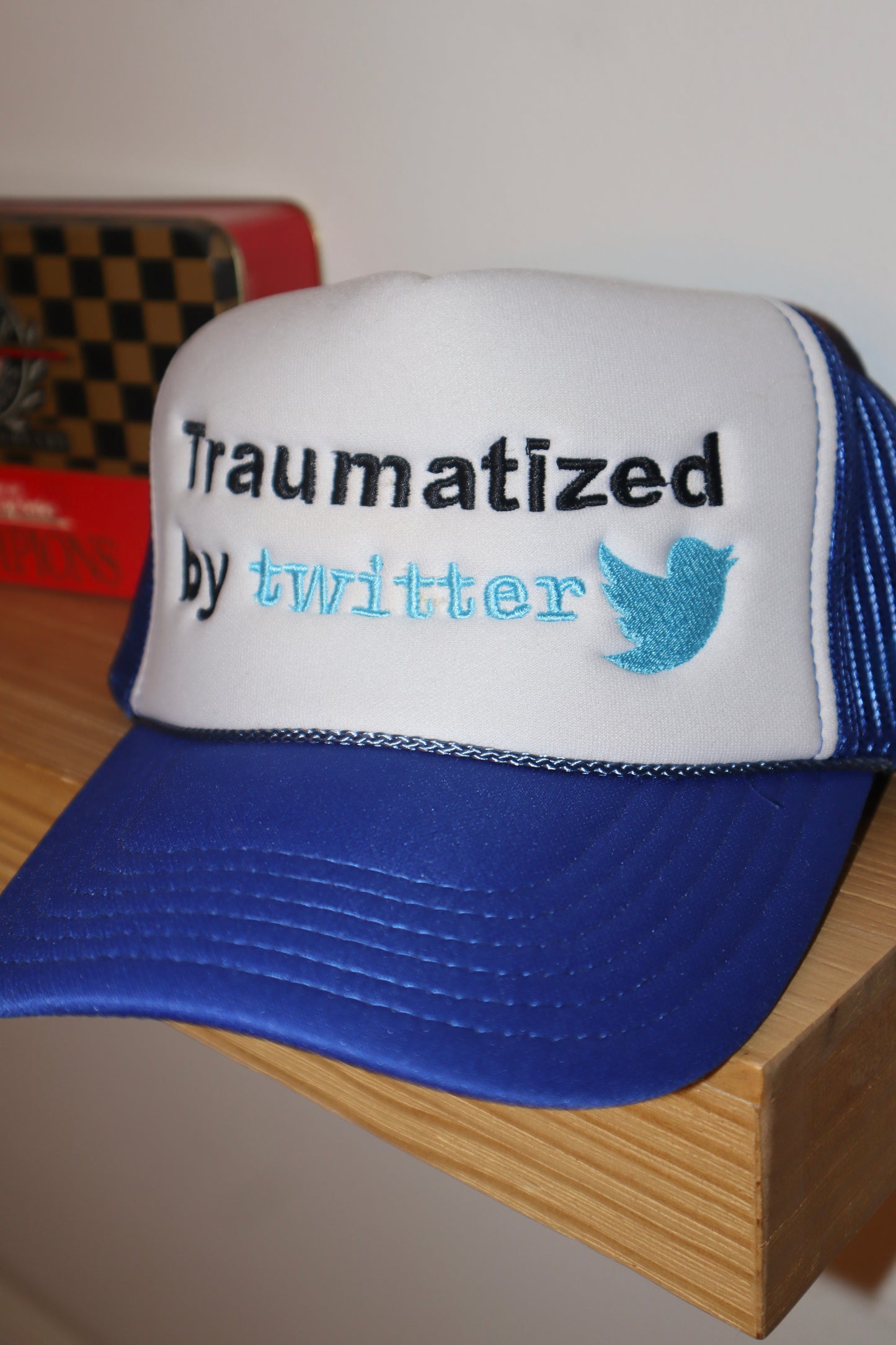 Embroidered Traumatized by Twitter, Unisex, One Size Fits Most, Snapback Baseball Cap