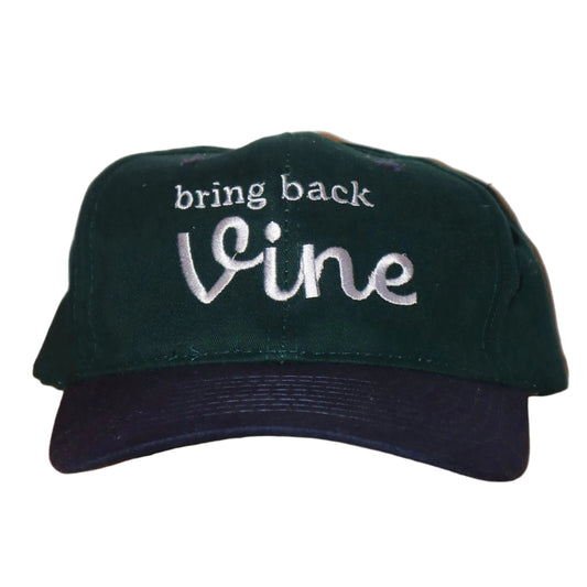 Embroidered bring back Vine, Unisex, One Size Fits Most, Snapback Baseball Cap
