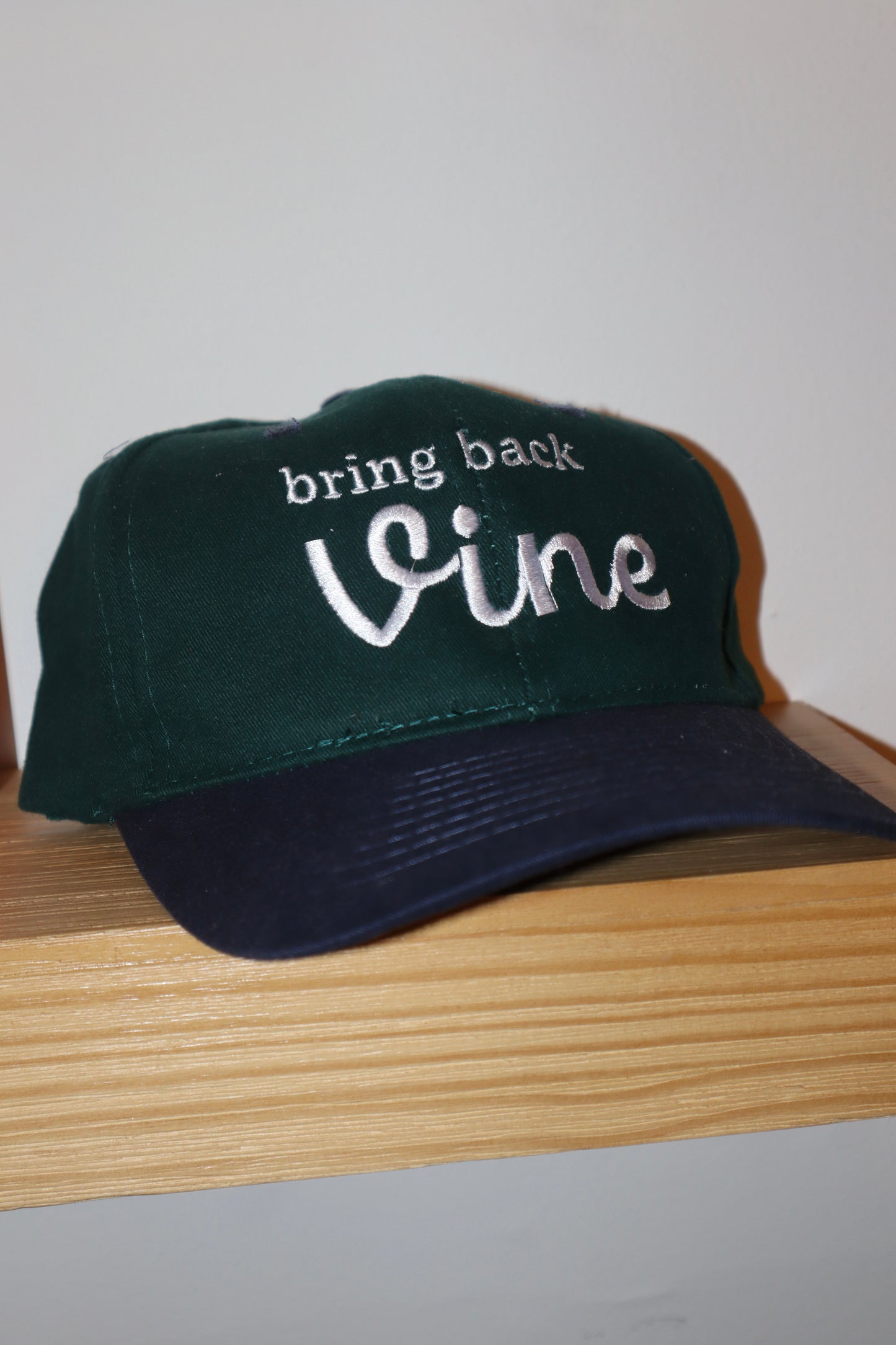 Embroidered bring back Vine, Unisex, One Size Fits Most, Snapback Baseball Cap