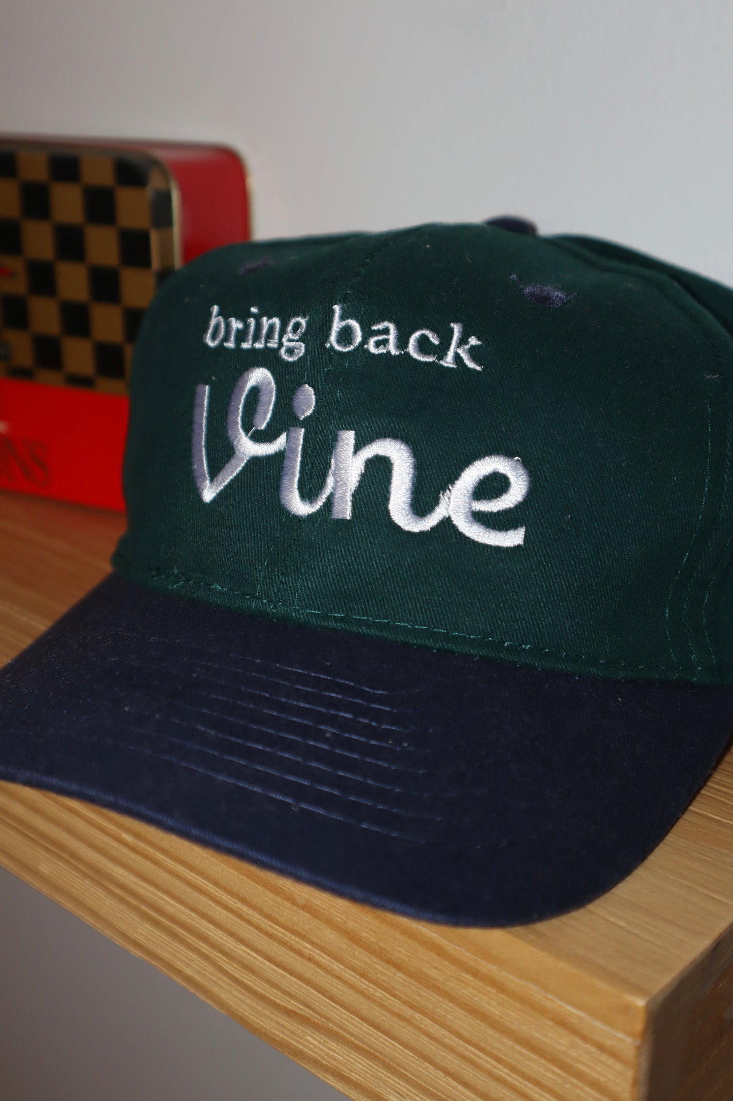 Embroidered bring back Vine, Unisex, One Size Fits Most, Snapback Baseball Cap