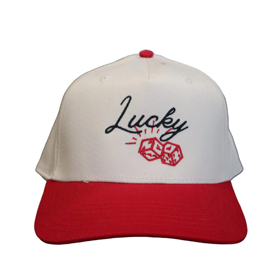 Embroidered 'Lucky Dice' Hat, Unisex, Adult