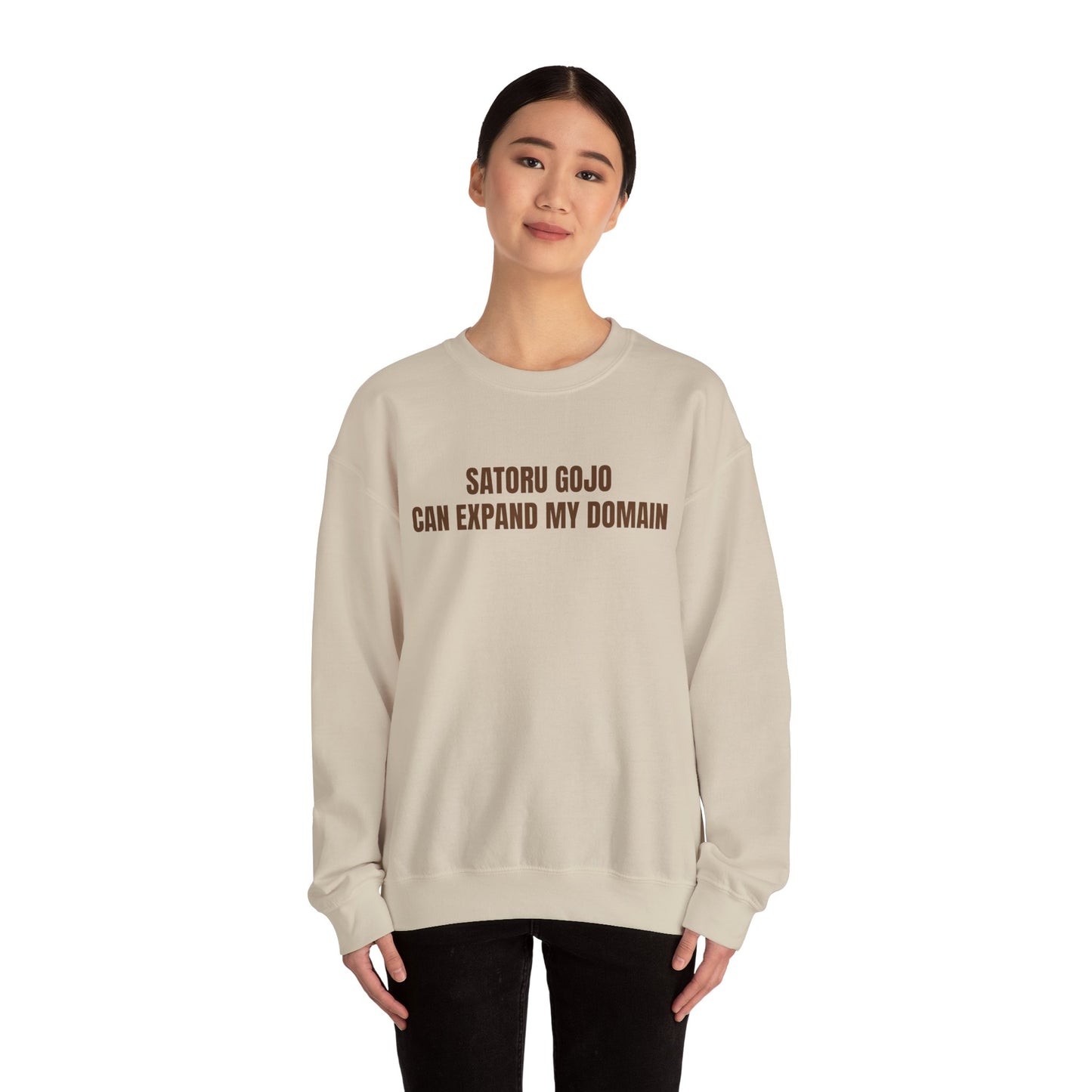 Printed Funny JJK Satoru Gojo Adult Unisex Sweatshirt