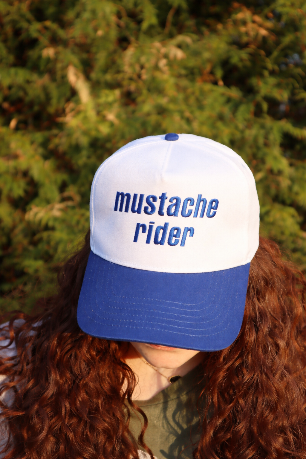 Embroidered Choice of Mustache Embroidered Hats, Unisex, Adult