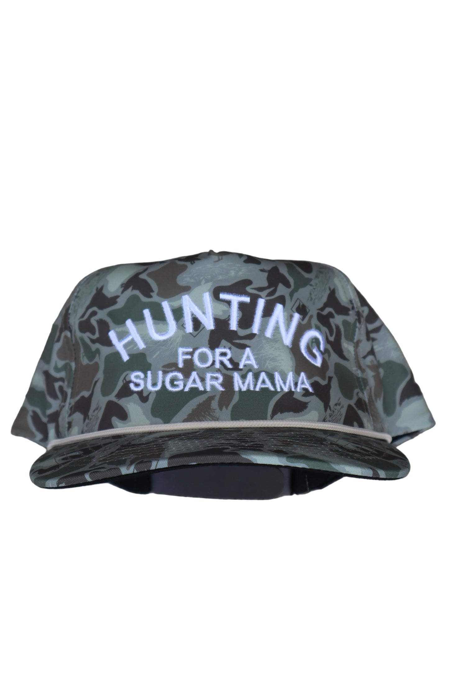 Hunting For A Sugar Mama Duck Camo Cap, Unisex, Adult, Snapback