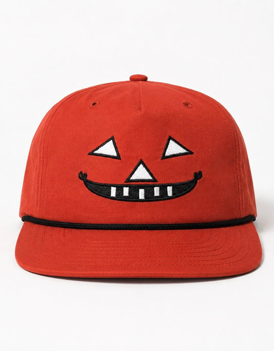 Pumpkin Face Umpqua Gramps Cap, Unisex, Adult, Snapback Hat
