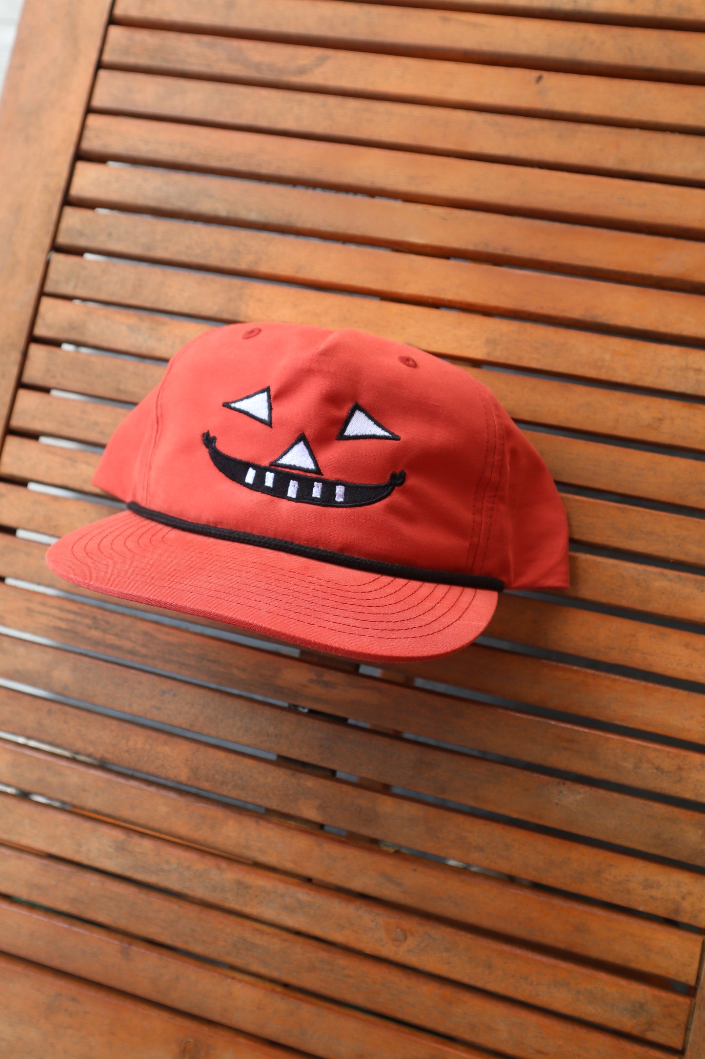 Pumpkin Face Umpqua Gramps Cap, Unisex, Adult, Snapback