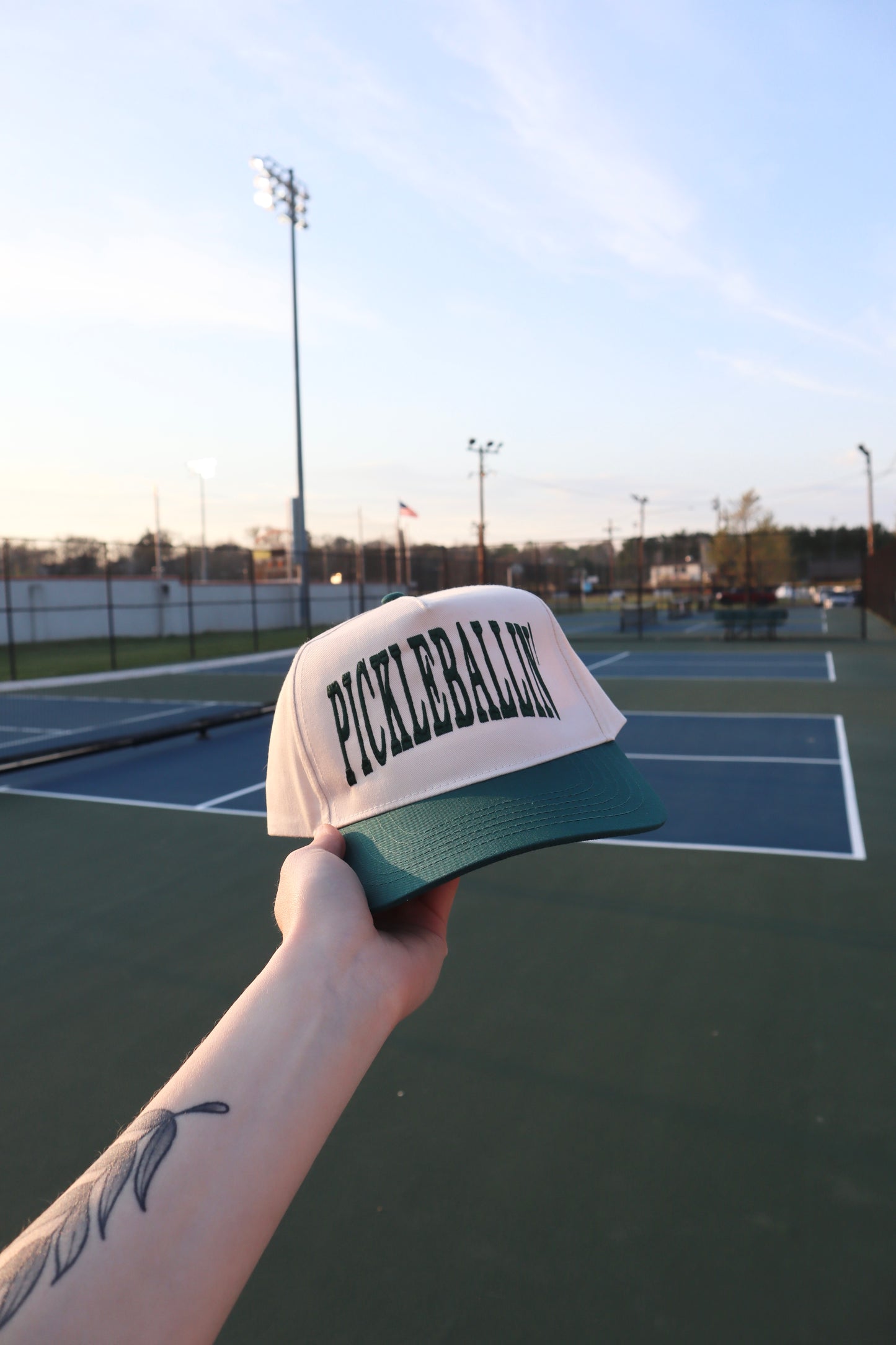 Embroidered Pickleballin' Hat, Unisex, Adult