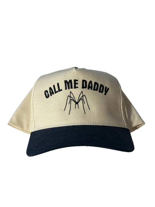 Embroidered Call Me Daddy - Daddy Long Leg Spider Hat, Unisex, Adult