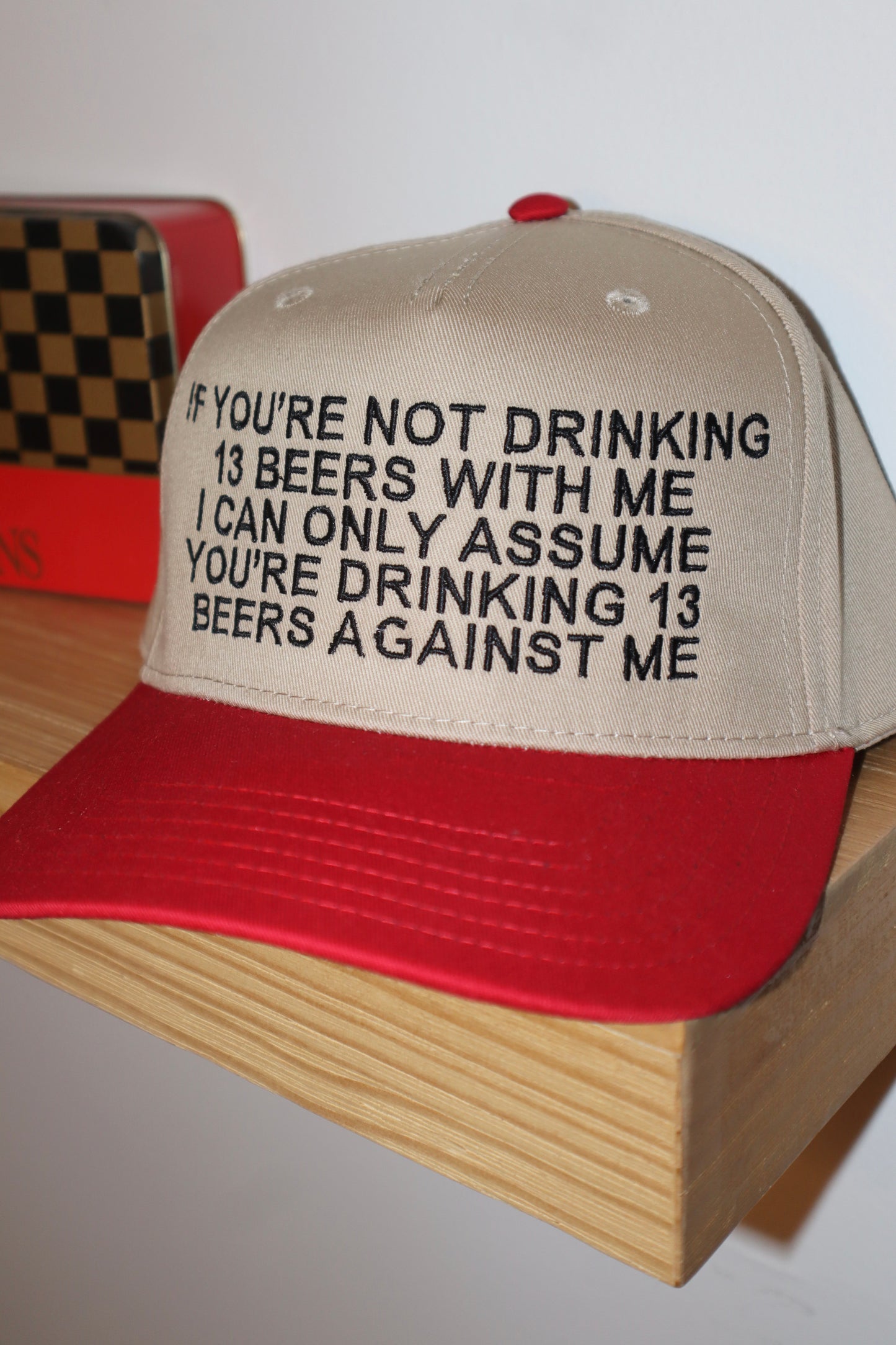 Embroidered If you’re not drinking with me, Unisex, One Size Fits Most, Snapback Baseball Cap
