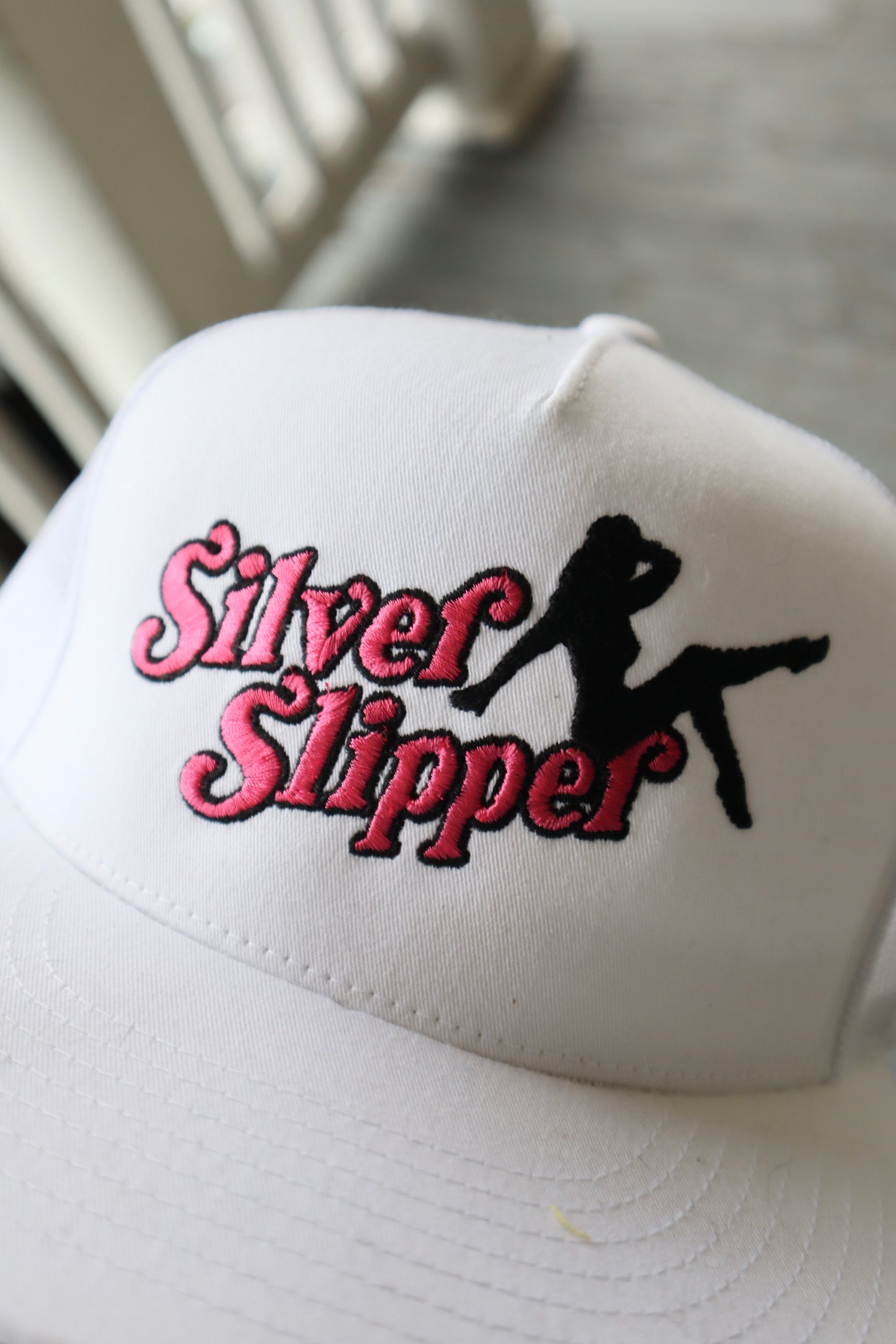SIlver Slipper Cap, Unisex, Adult, Snapback