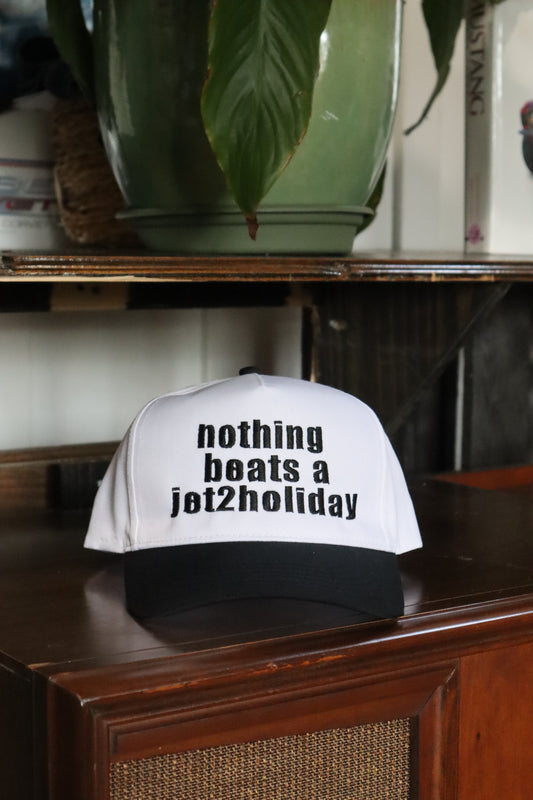 Embroidered 'Nothing Beats a 2Holiday' Hat, Unisex, Adult