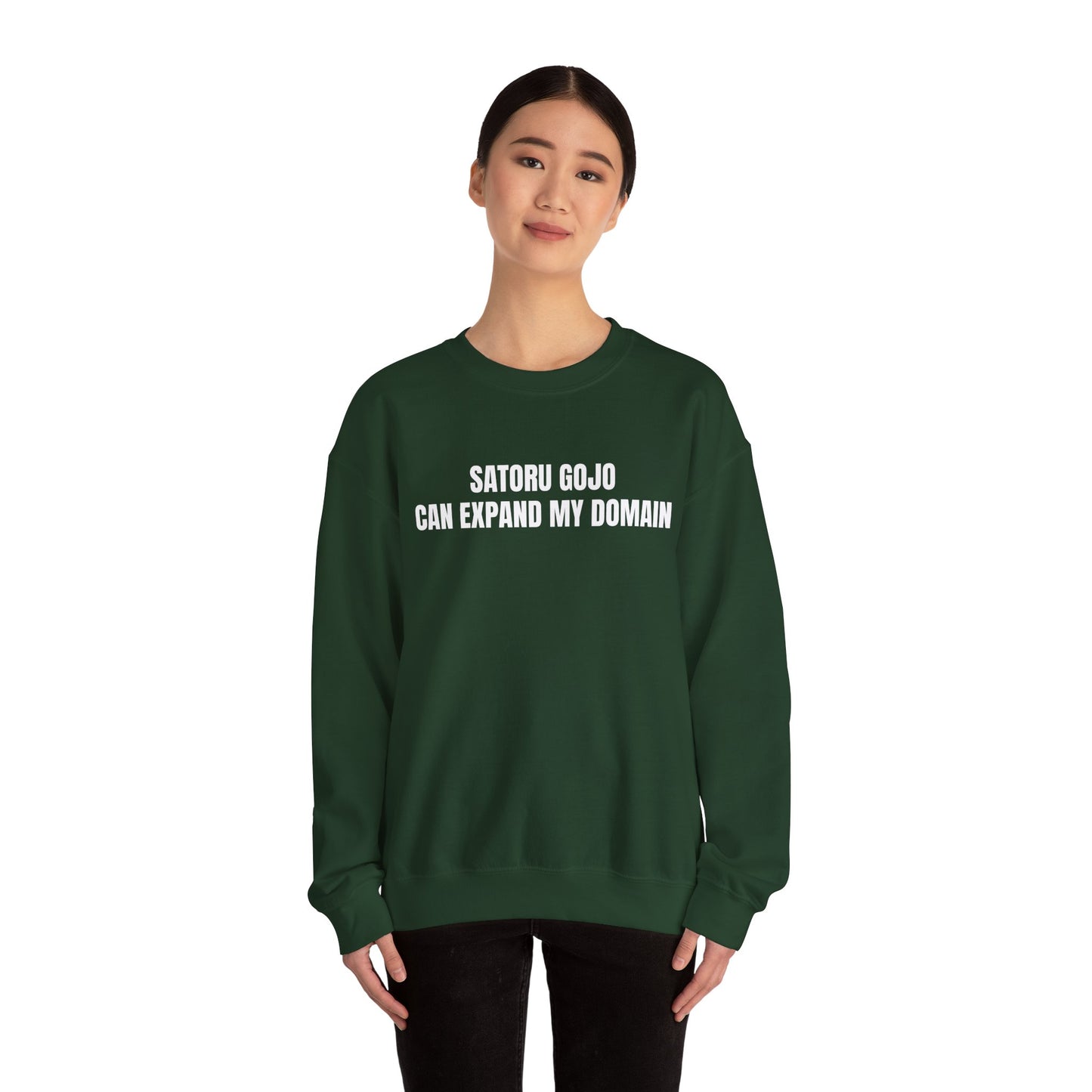 Printed Funny JJK Satoru Gojo Adult Unisex Sweatshirt
