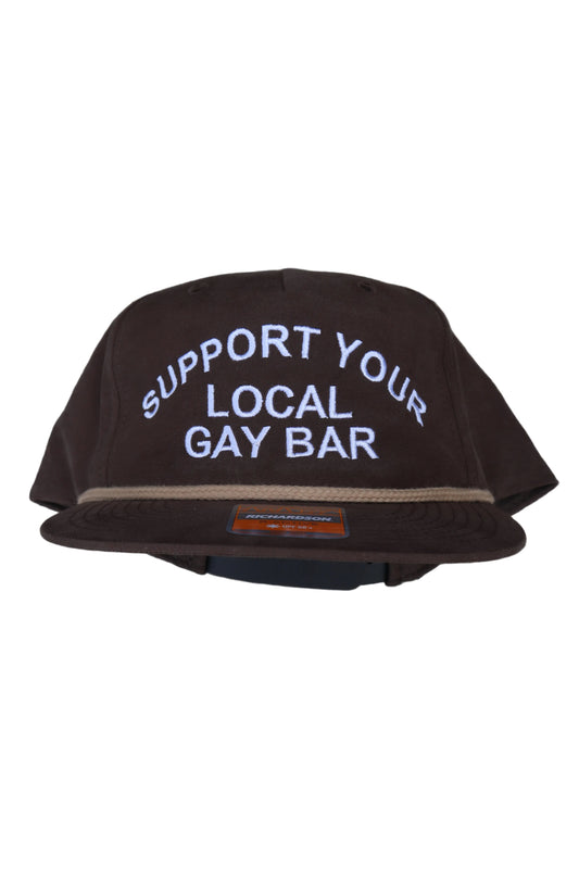 Support Your Local Gay Bar Umpqua Gramps Cap, Unisex, Adult, Snapback
