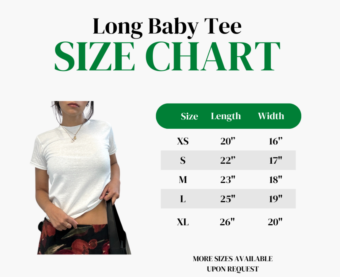 Embroidered girls like girls, Short Sleeve, Petite fit, Unisex, Long Crop Top
