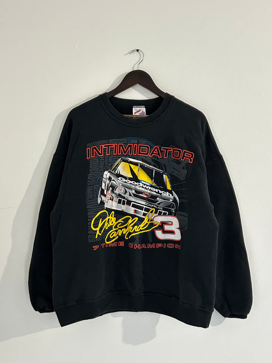 Vintage NASCAR Dale Earnhardt Intimidator Seven Time Champion Crewneck Sweatshirt