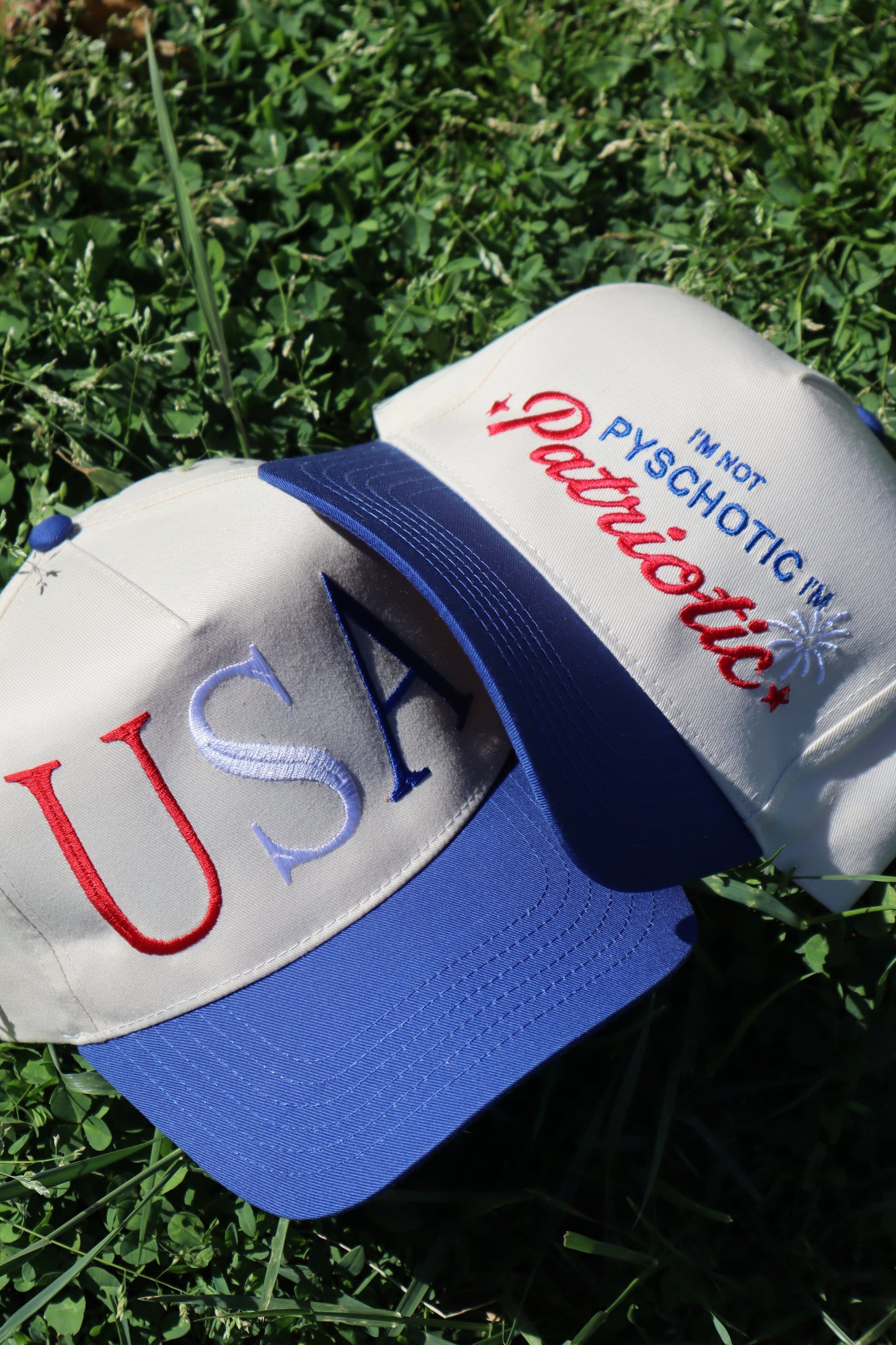 Embroidered USA Hat, Unisex, Adult